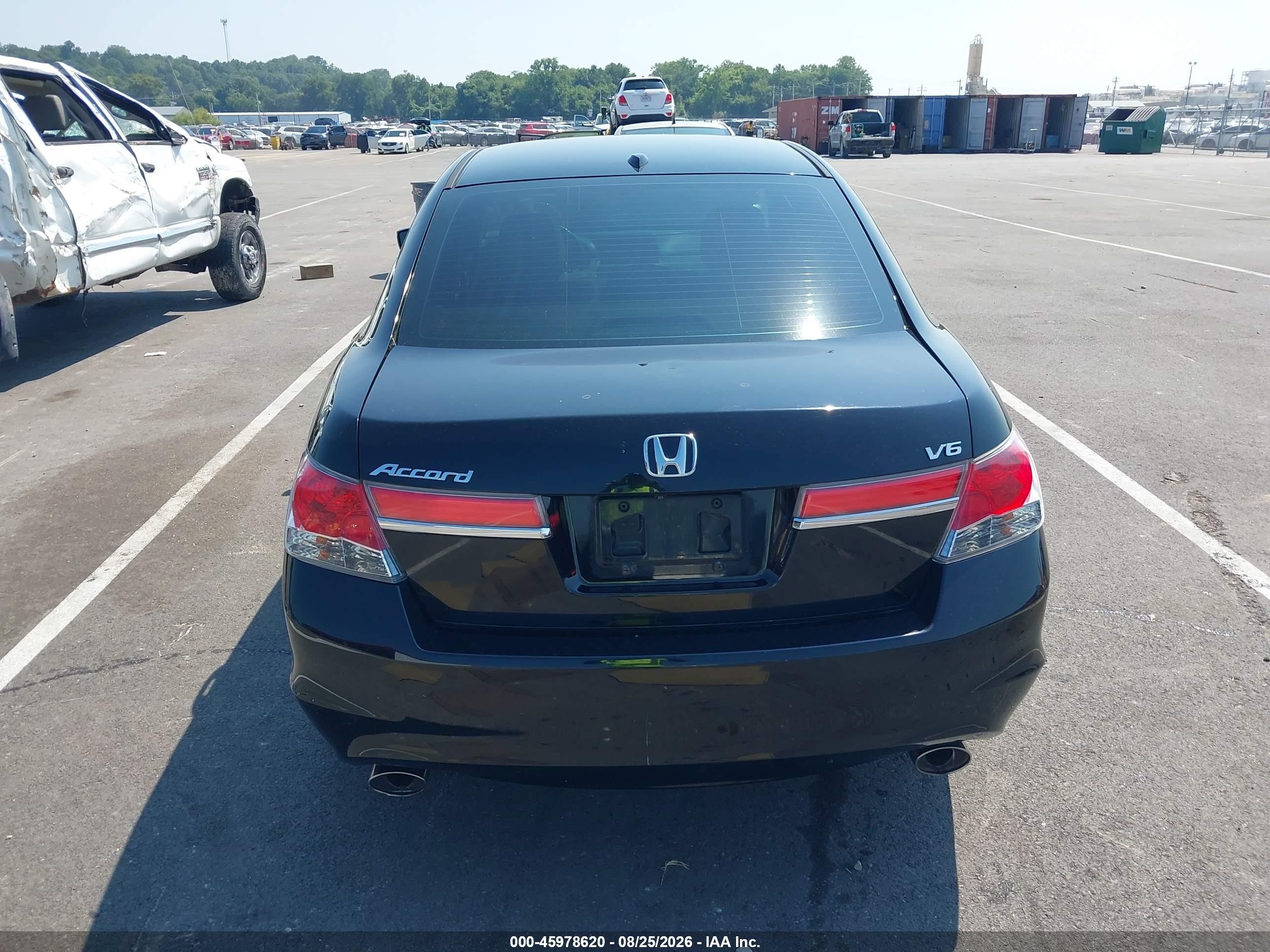 2012 Honda Accord 3.5 Ex-l Black vin: 1HGCP3F83CA025725