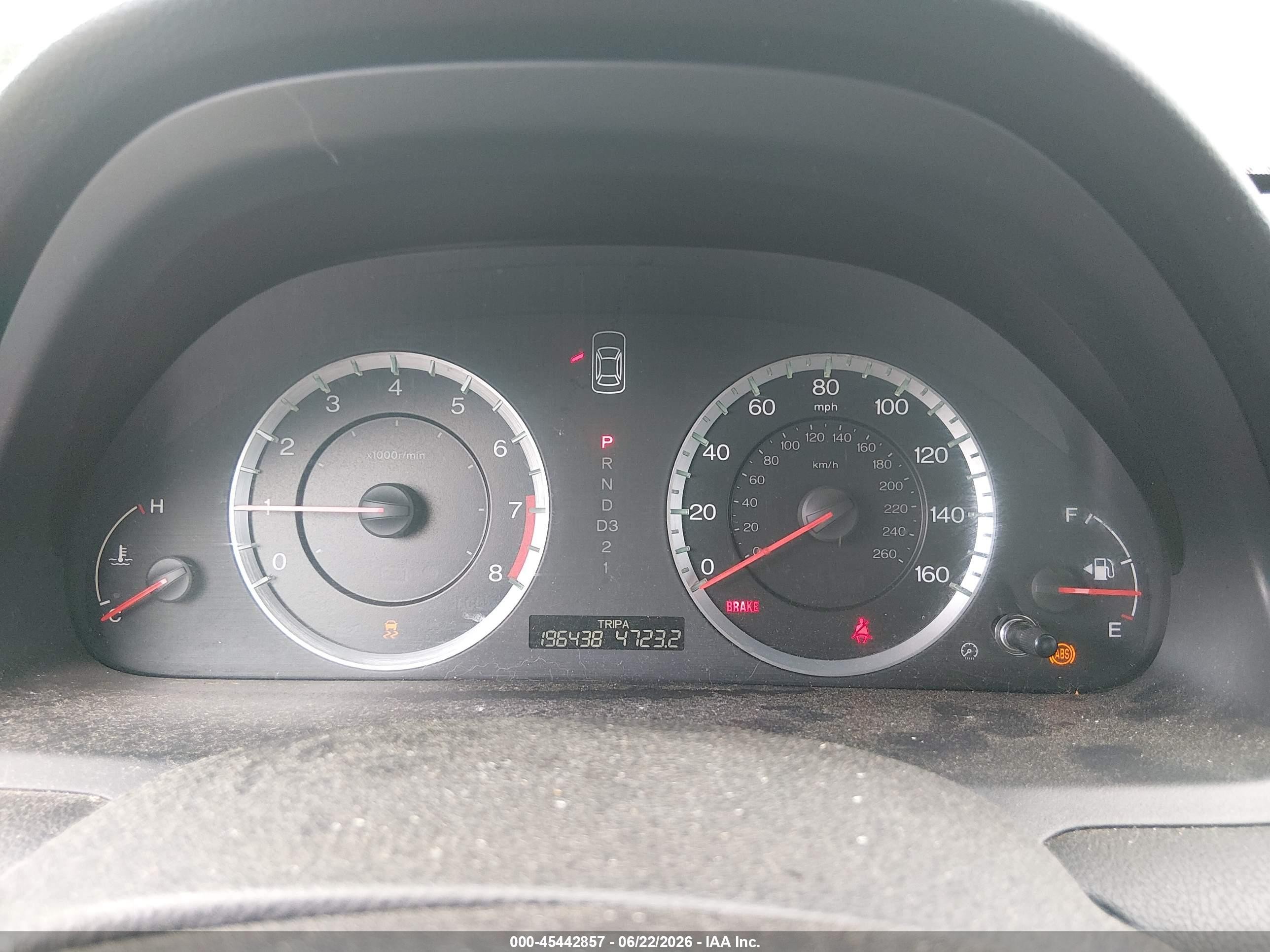2012 Honda Accord 3.5 Ex-l Серый vin: 1HGCP3F83CA026258