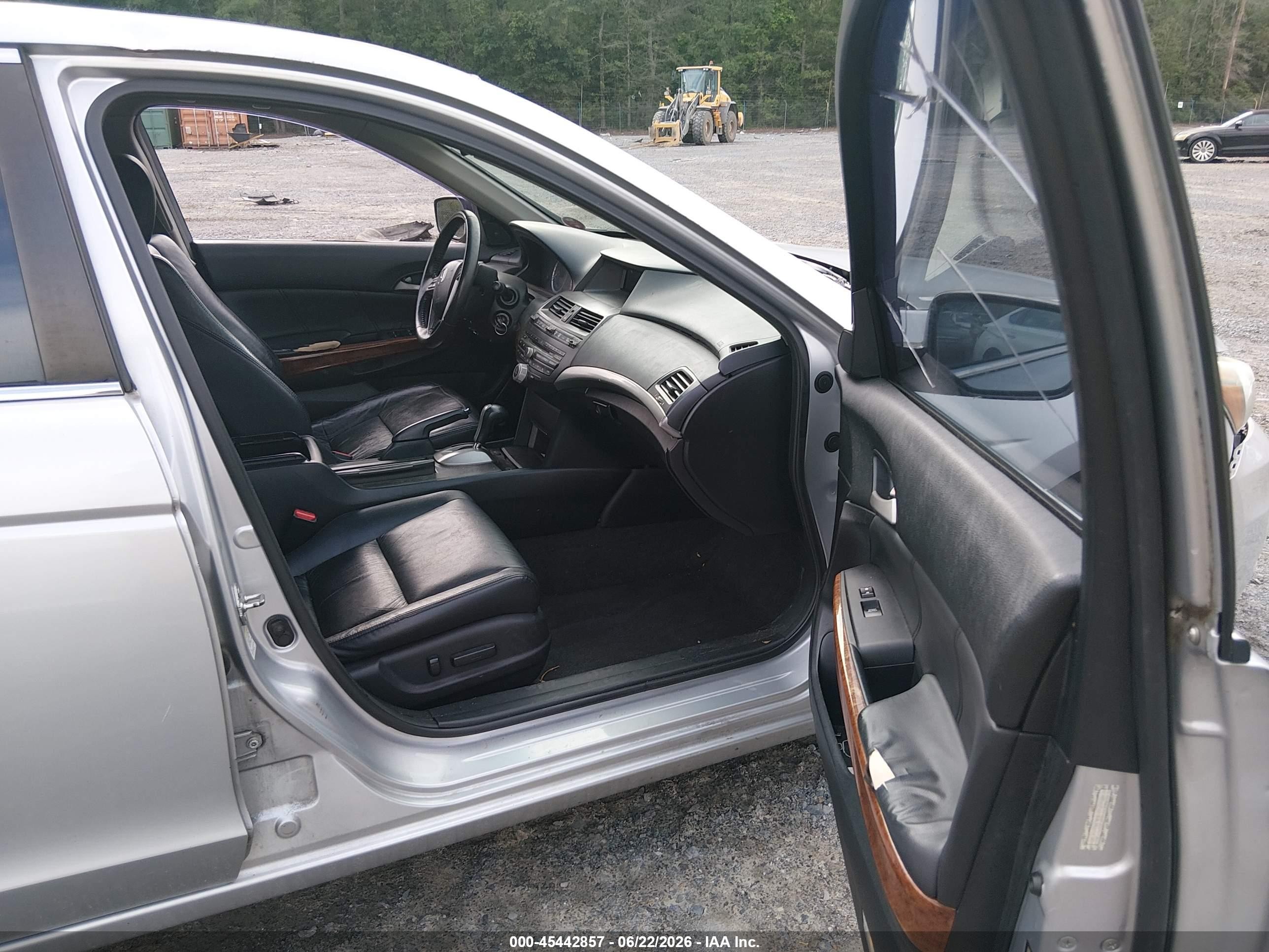 2012 Honda Accord 3.5 Ex-l Серый vin: 1HGCP3F83CA026258