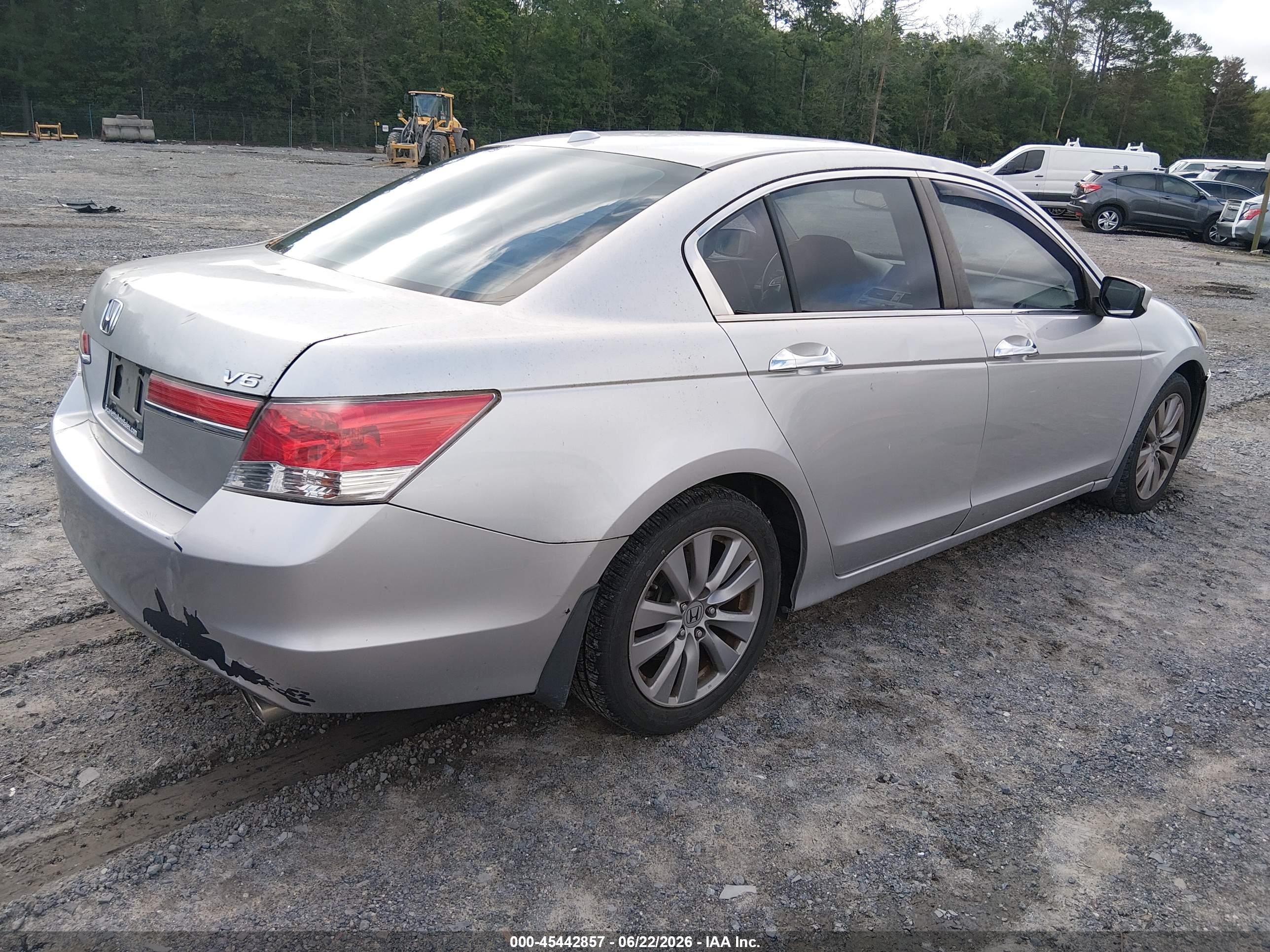2012 Honda Accord 3.5 Ex-l Серый vin: 1HGCP3F83CA026258