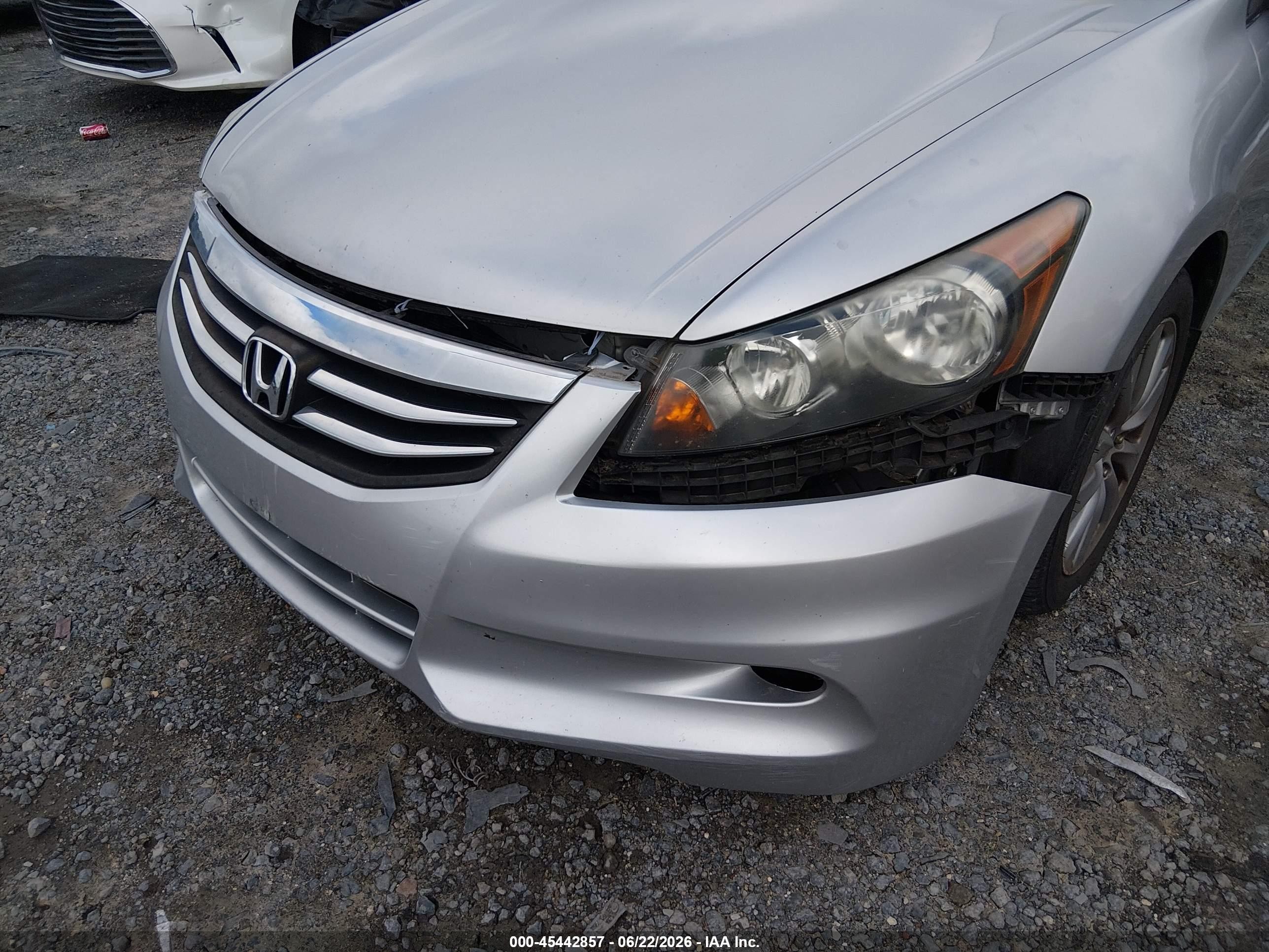 2012 Honda Accord 3.5 Ex-l Серый vin: 1HGCP3F83CA026258