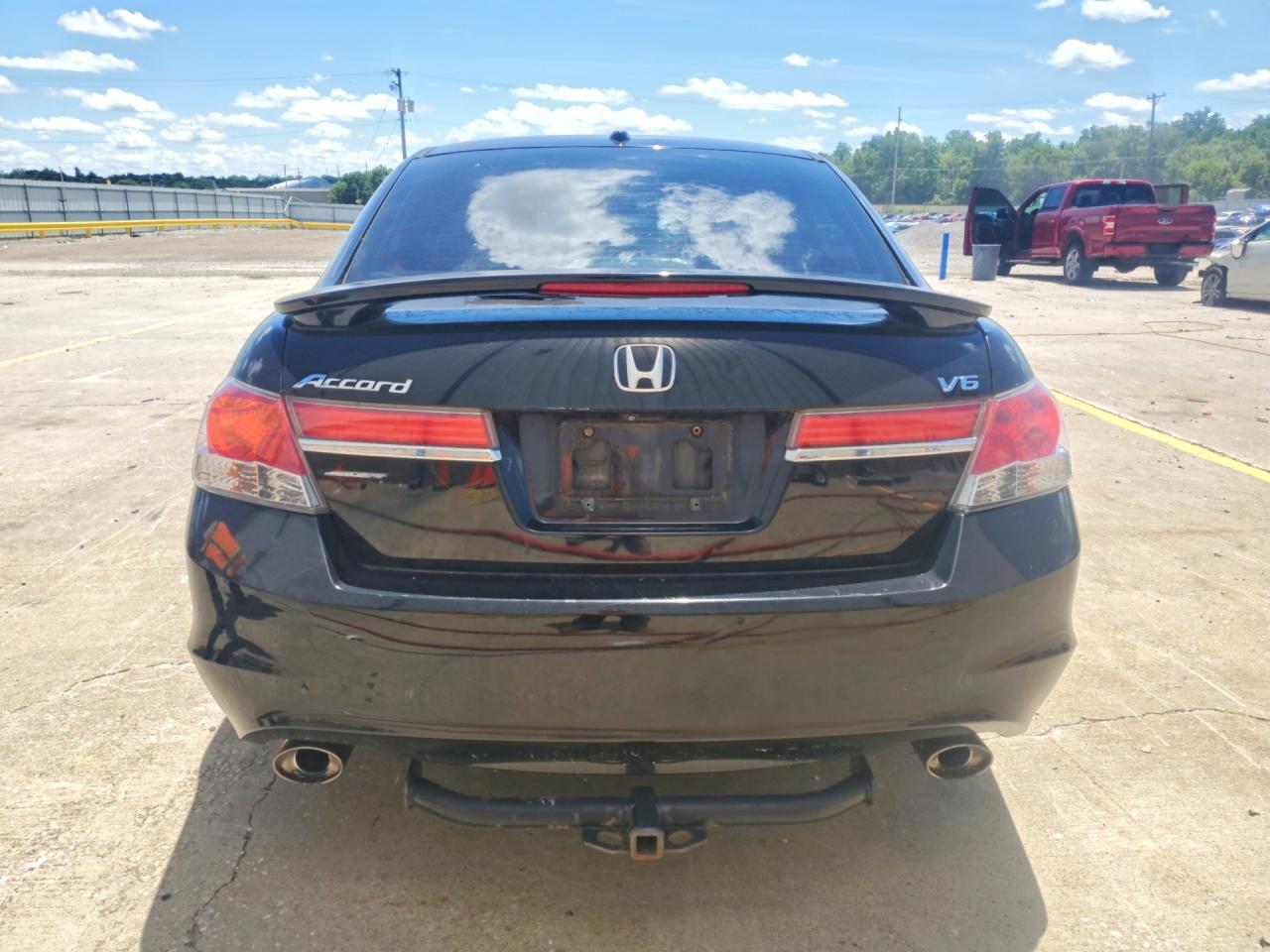 2012 Honda Accord Exl Черный vin: 1HGCP3F83CA030648