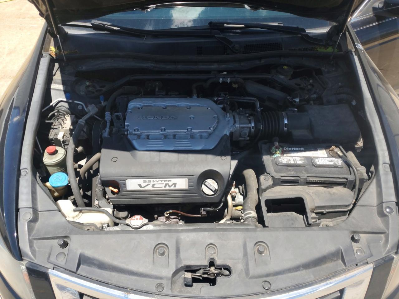 2012 Honda Accord Exl Черный vin: 1HGCP3F83CA030648