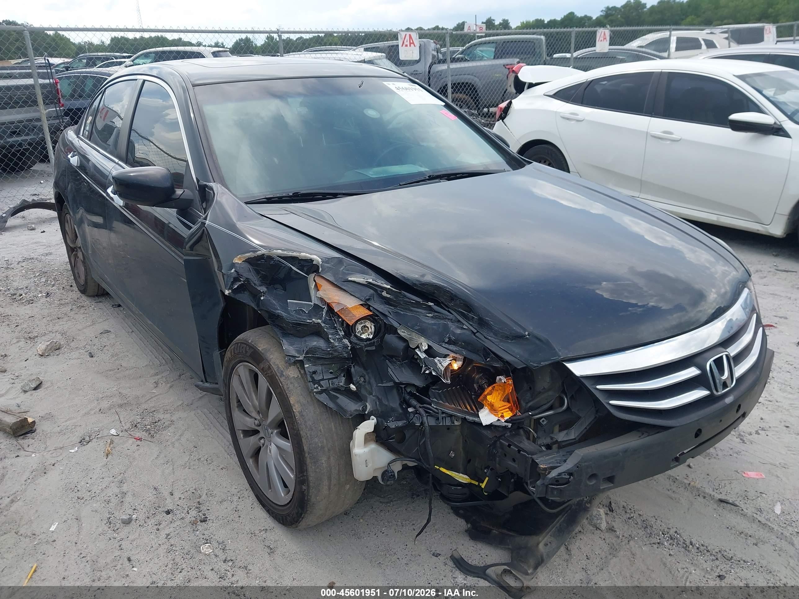 2012 Honda Accord 3.5 Ex-l Black vin: 1HGCP3F83CA031878