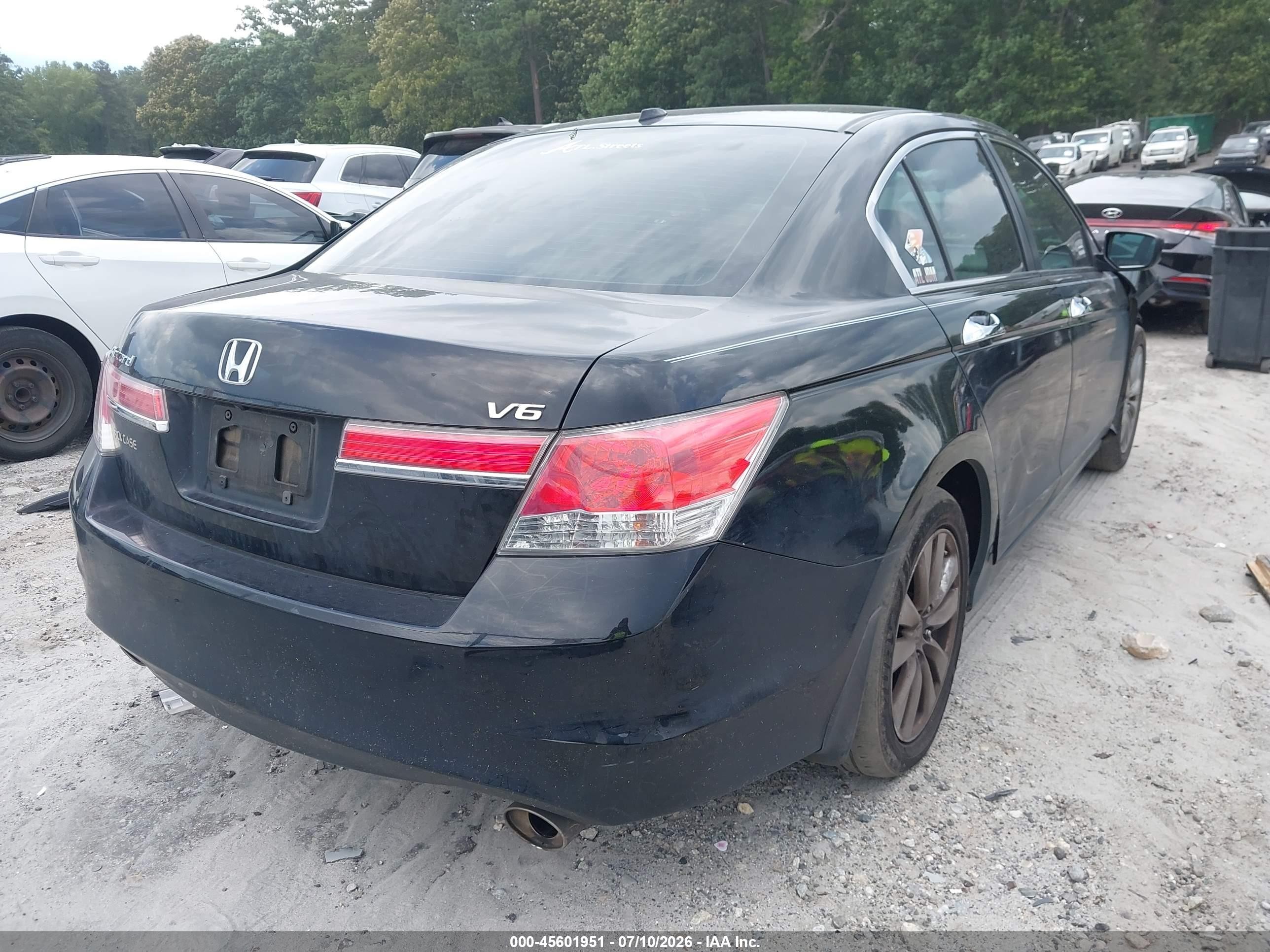 2012 Honda Accord 3.5 Ex-l Black vin: 1HGCP3F83CA031878