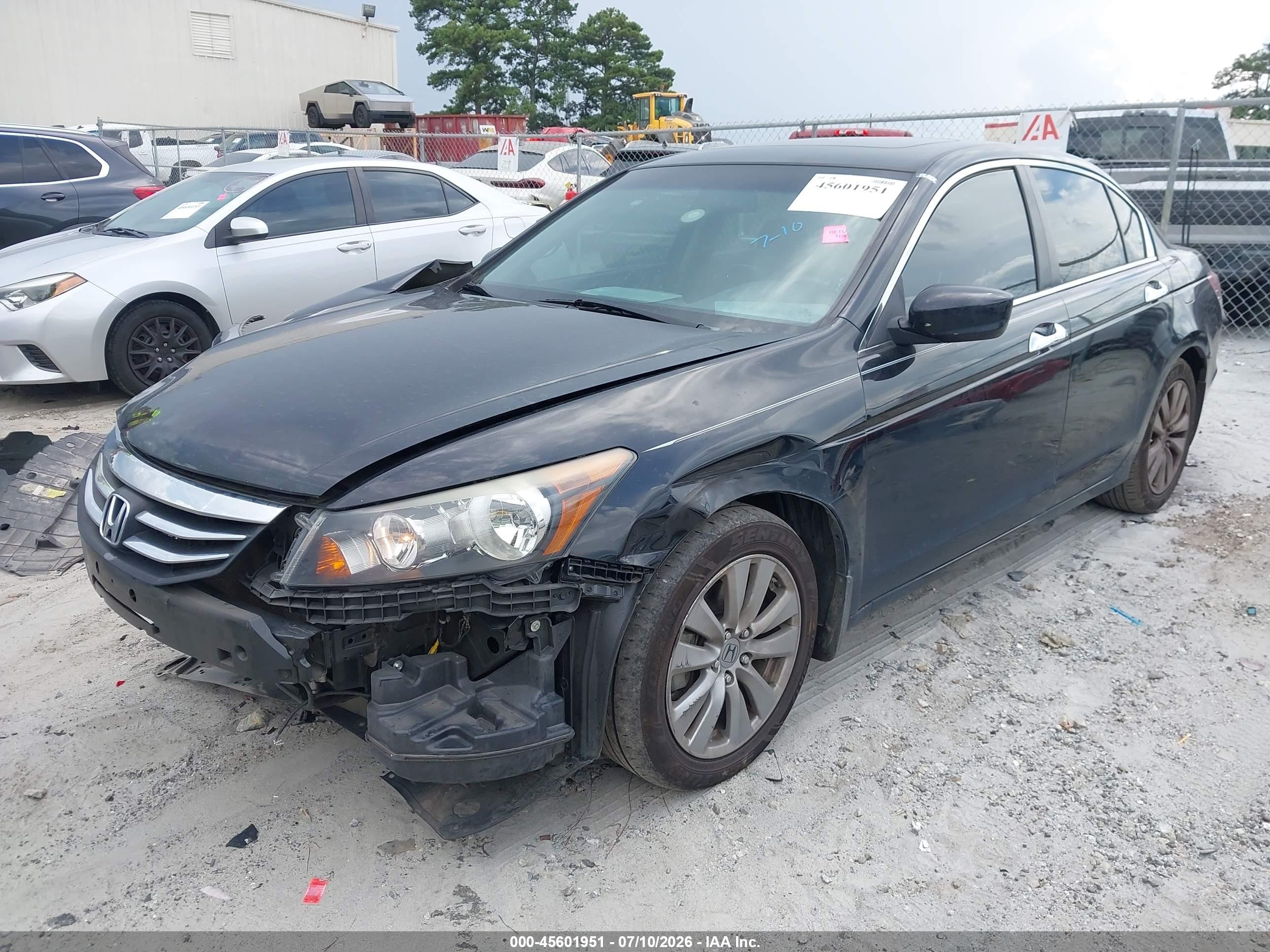 2012 Honda Accord 3.5 Ex-l Black vin: 1HGCP3F83CA031878