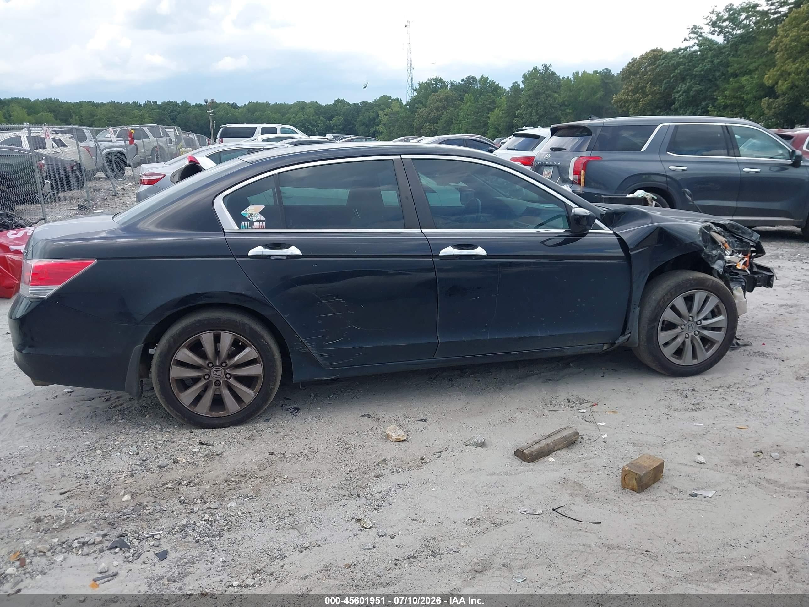 2012 Honda Accord 3.5 Ex-l Black vin: 1HGCP3F83CA031878