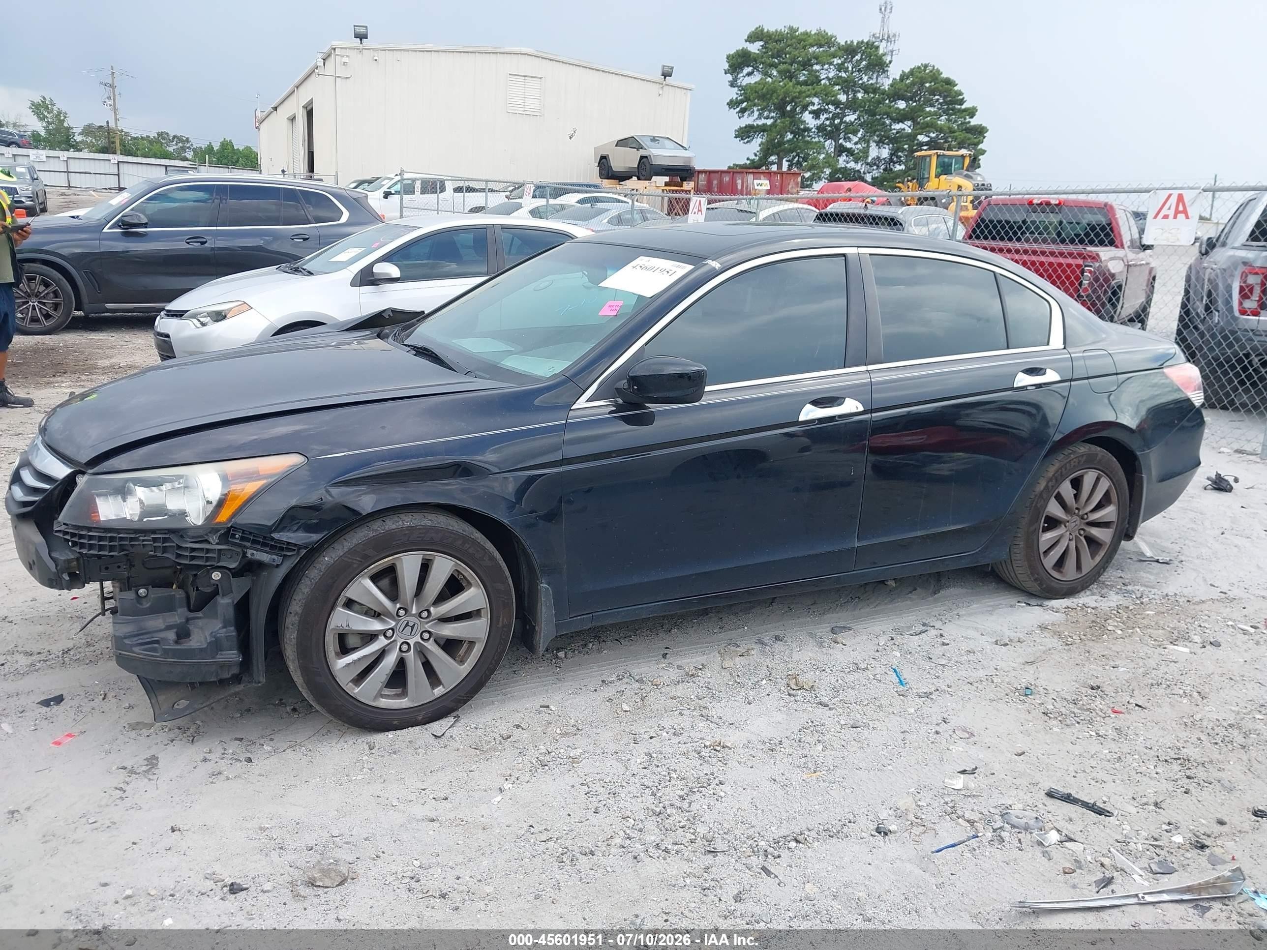2012 Honda Accord 3.5 Ex-l Black vin: 1HGCP3F83CA031878