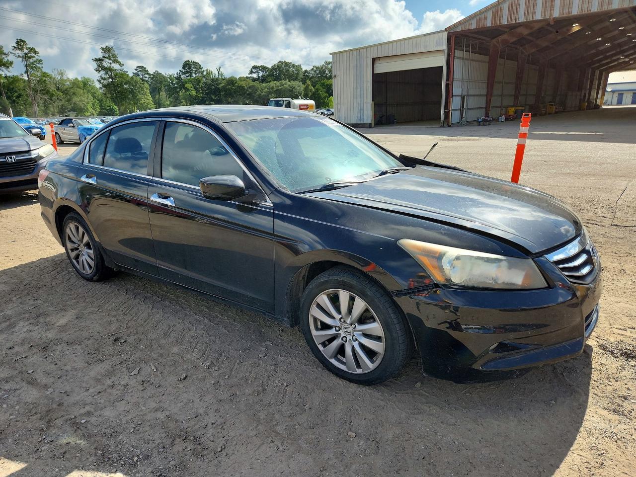 2012 Honda Accord Exl Black vin: 1HGCP3F83CA037714