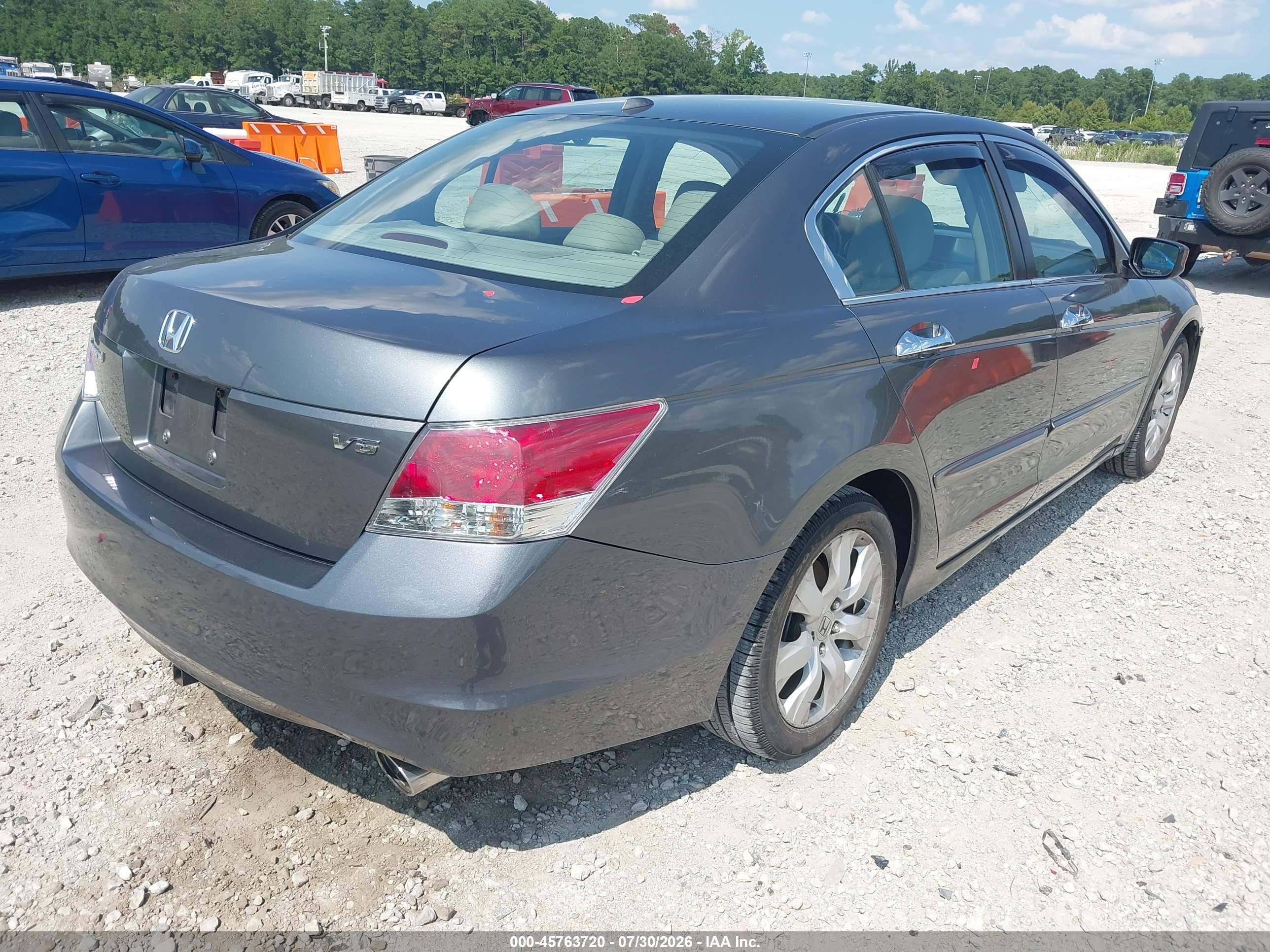 2010 Honda Accord 3.5 Ex-l Gray vin: 1HGCP3F84AA006629