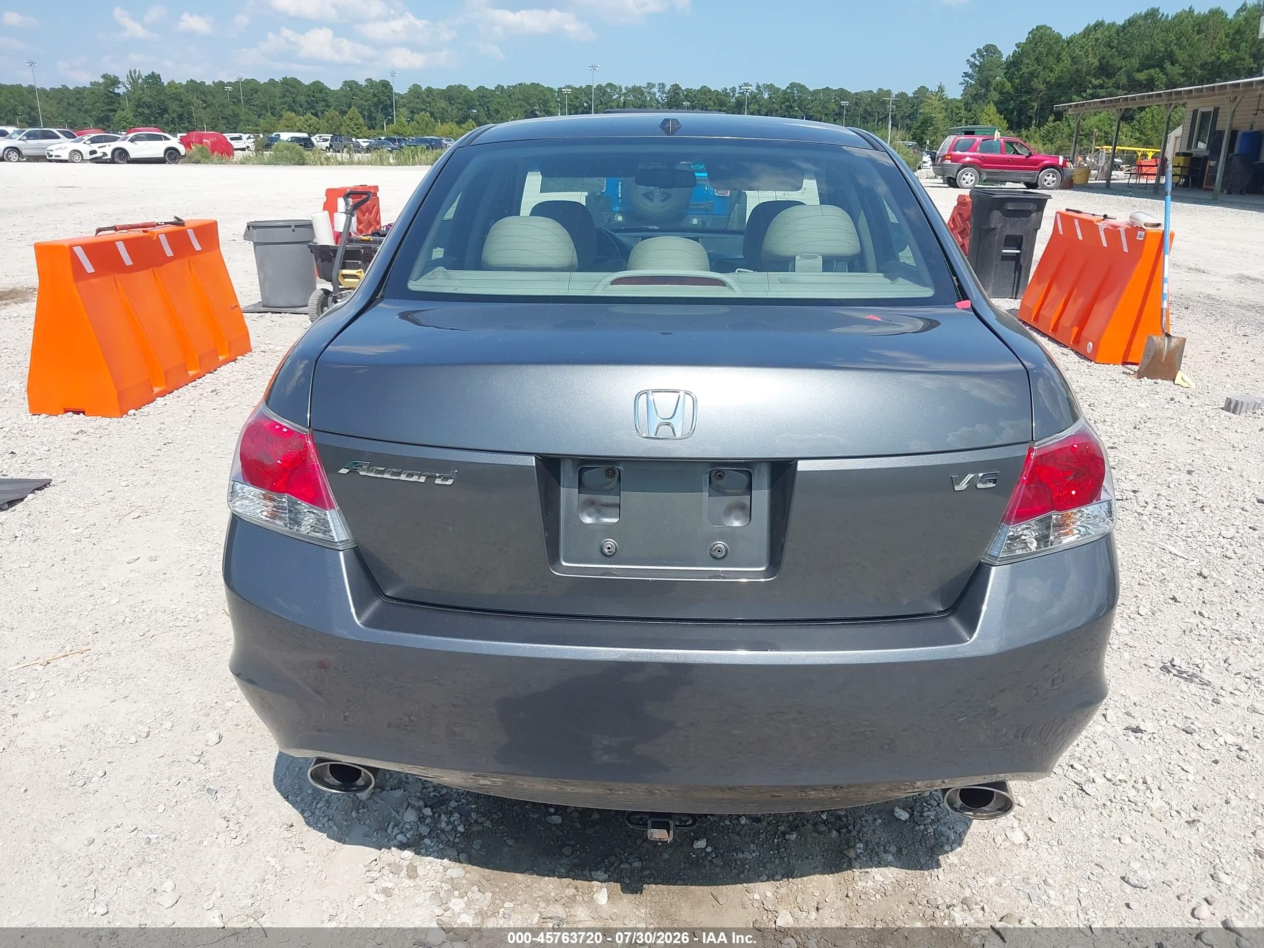 2010 Honda Accord 3.5 Ex-l Gray vin: 1HGCP3F84AA006629