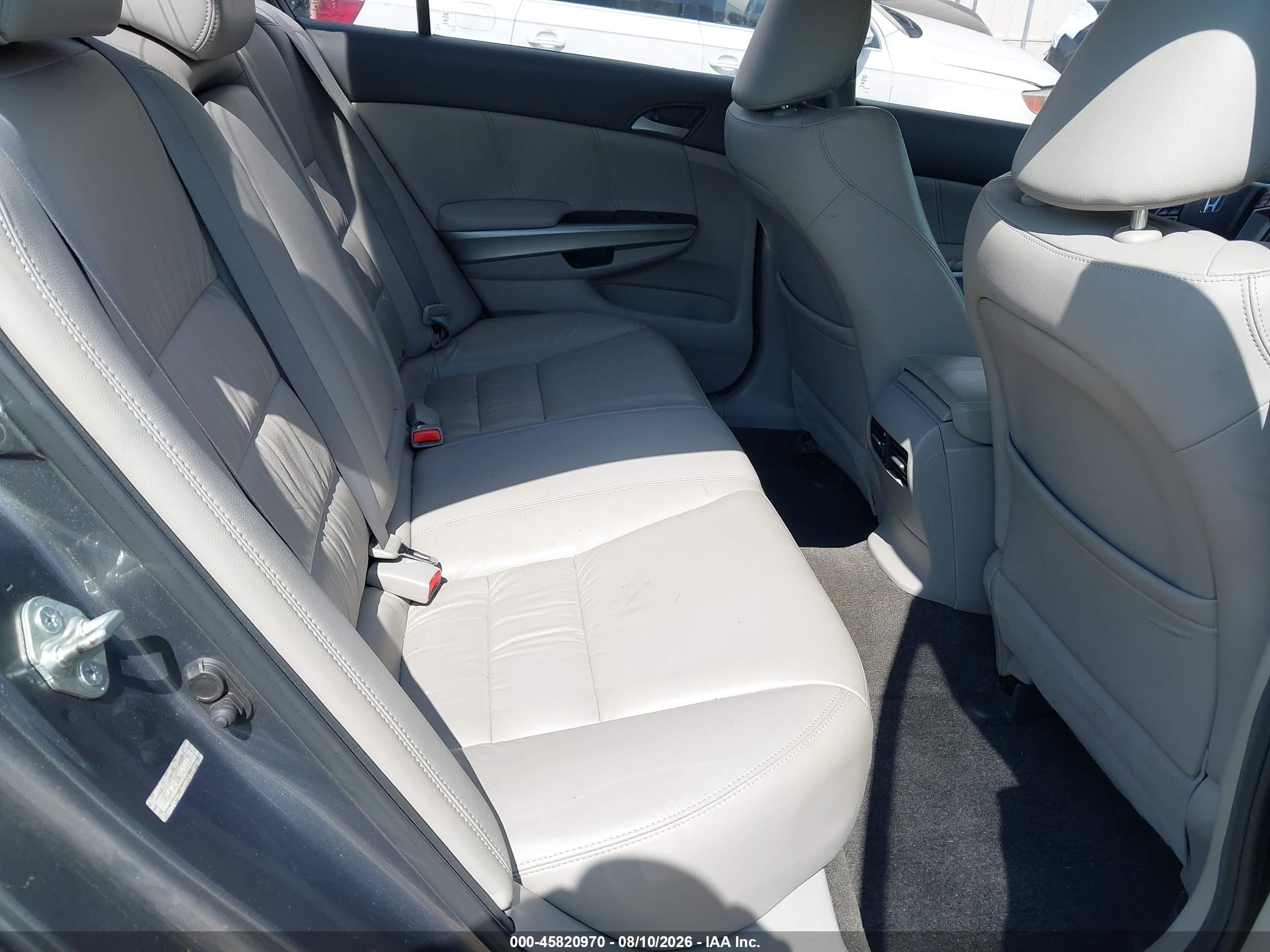 2010 Honda Accord 3.5 Ex-l Gray vin: 1HGCP3F84AA013774