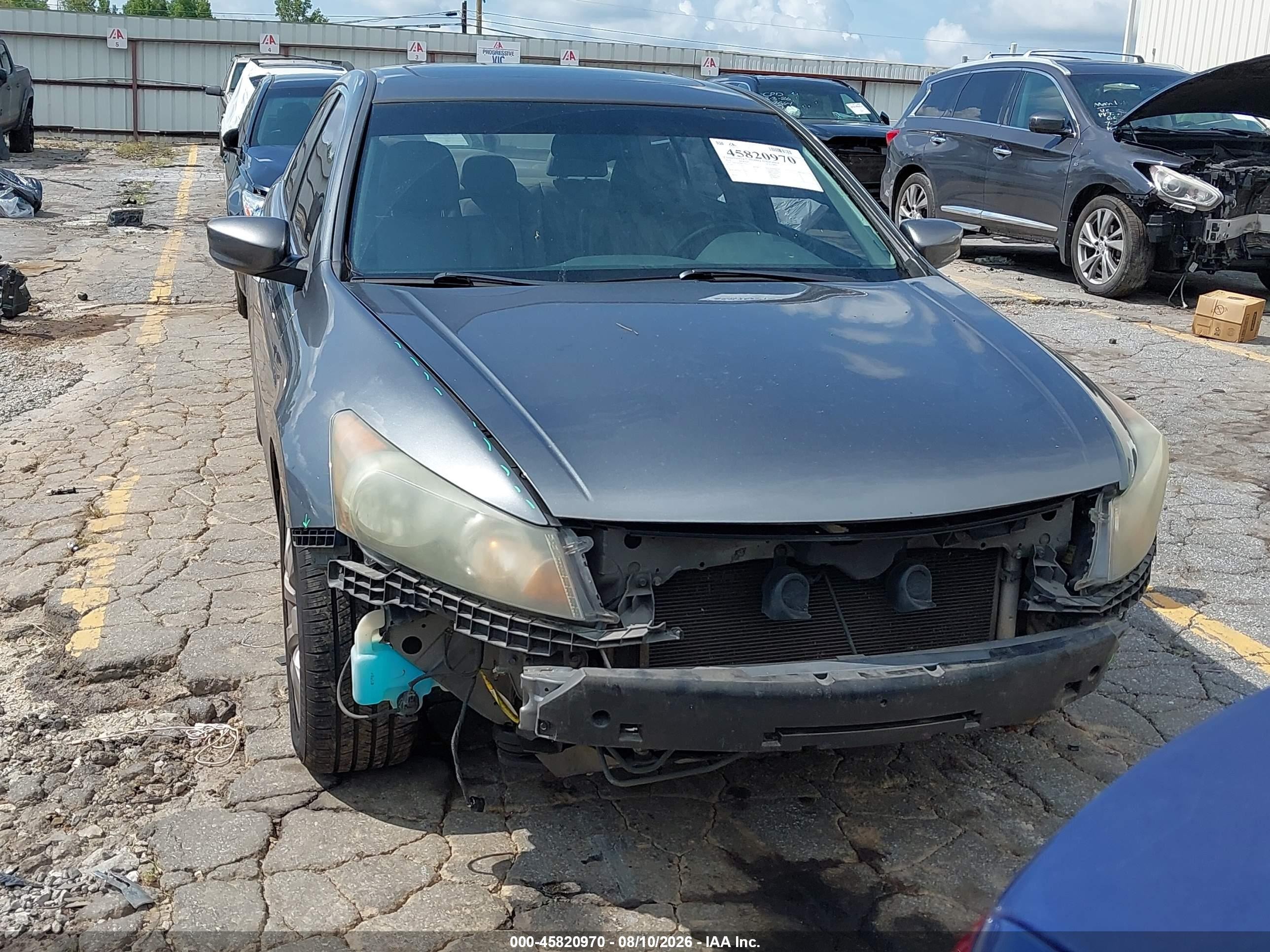 2010 Honda Accord 3.5 Ex-l Gray vin: 1HGCP3F84AA013774