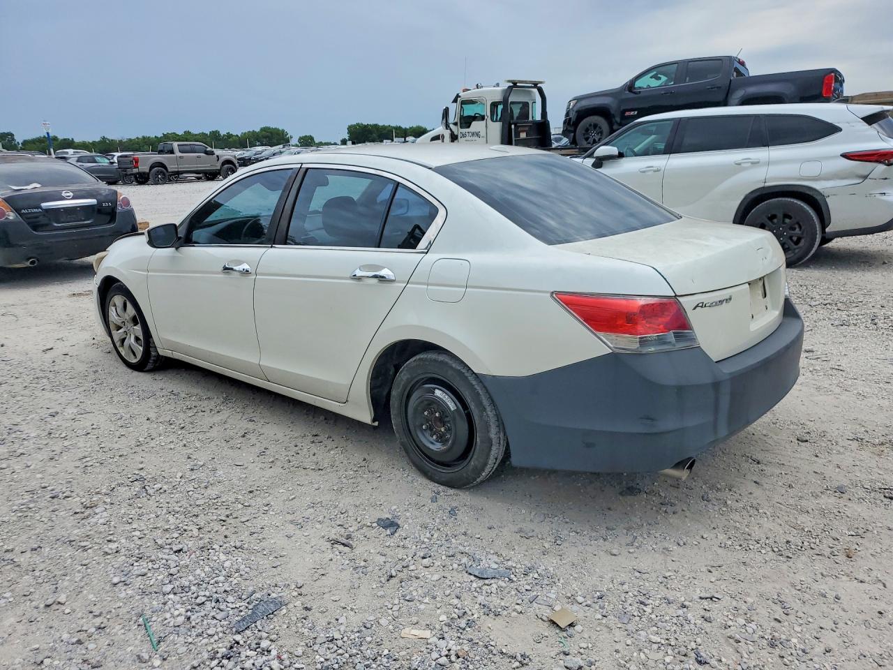 2010 Hond Accord Exl White vin: 1HGCP3F84AA016819