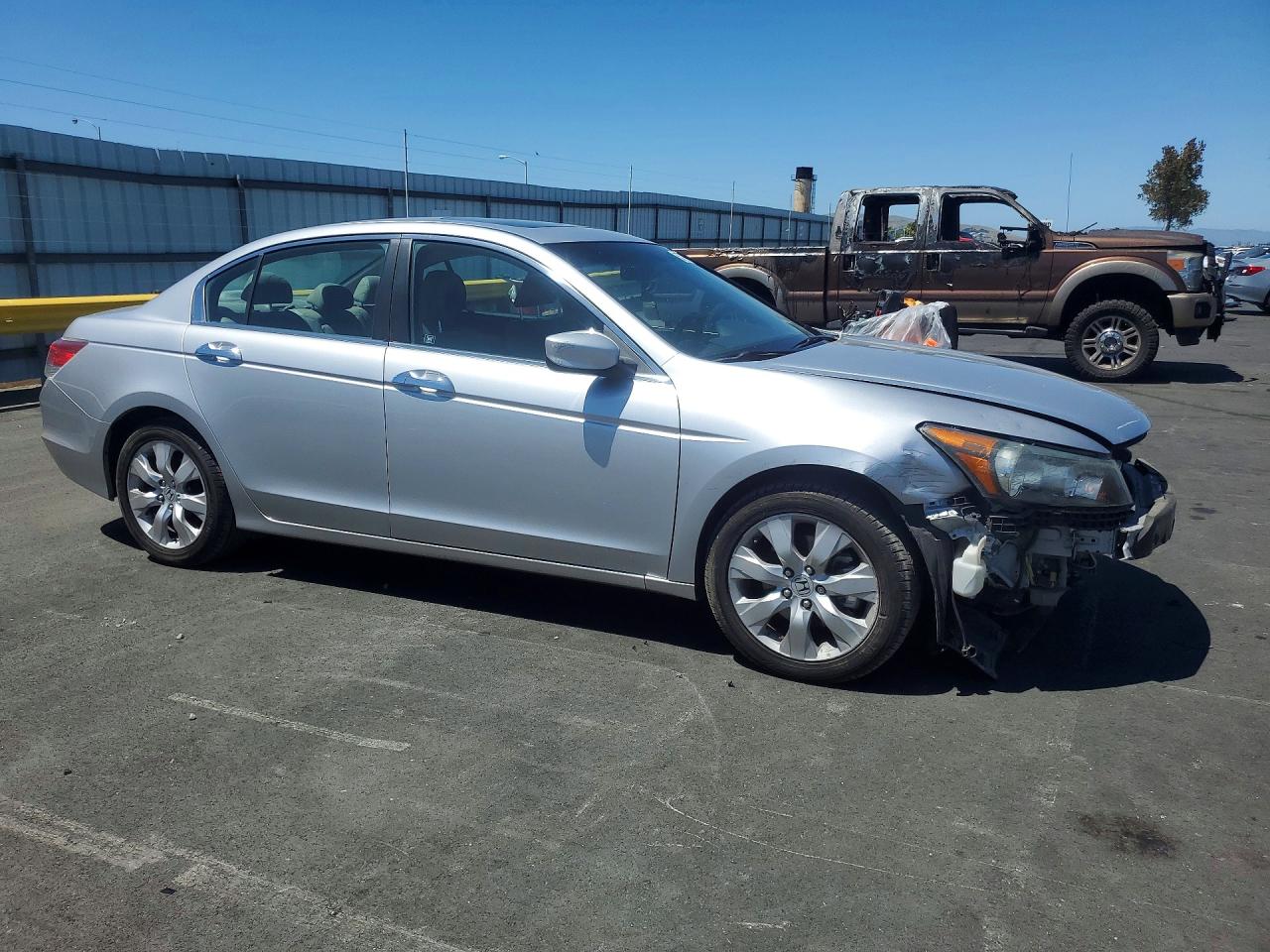 2010 Honda Accord Exl Silver vin: 1HGCP3F84AA020109