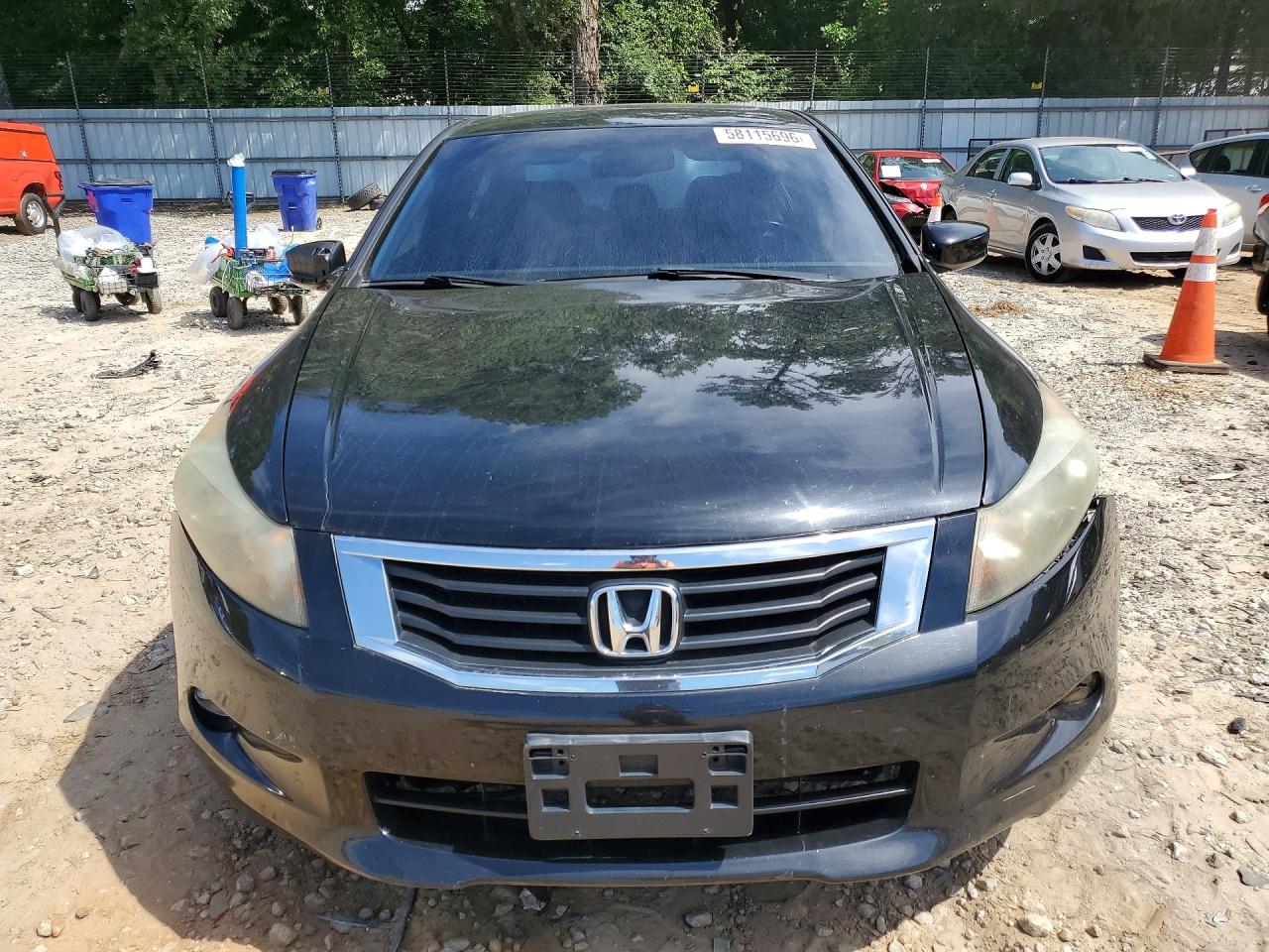 2010 Honda Accord Exl Black vin: 1HGCP3F84AA022054