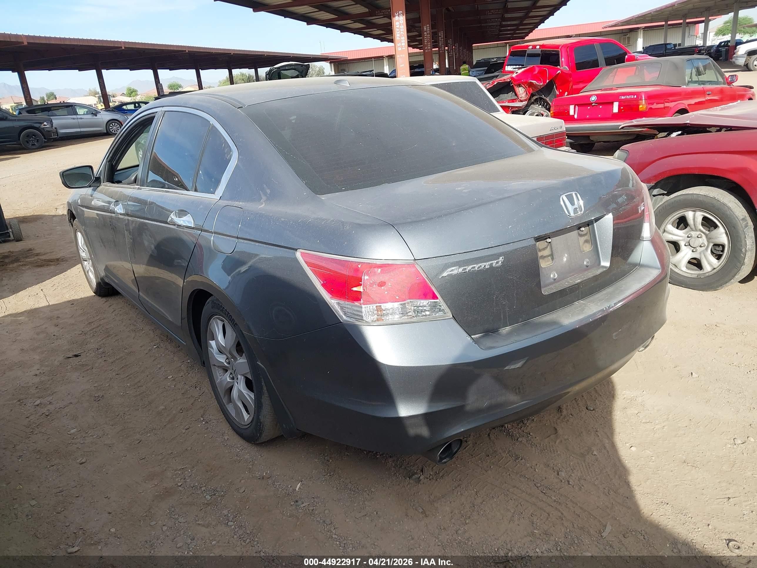 2010 Honda Accord 3.5 Ex-l Gray vin: 1HGCP3F84AA022300