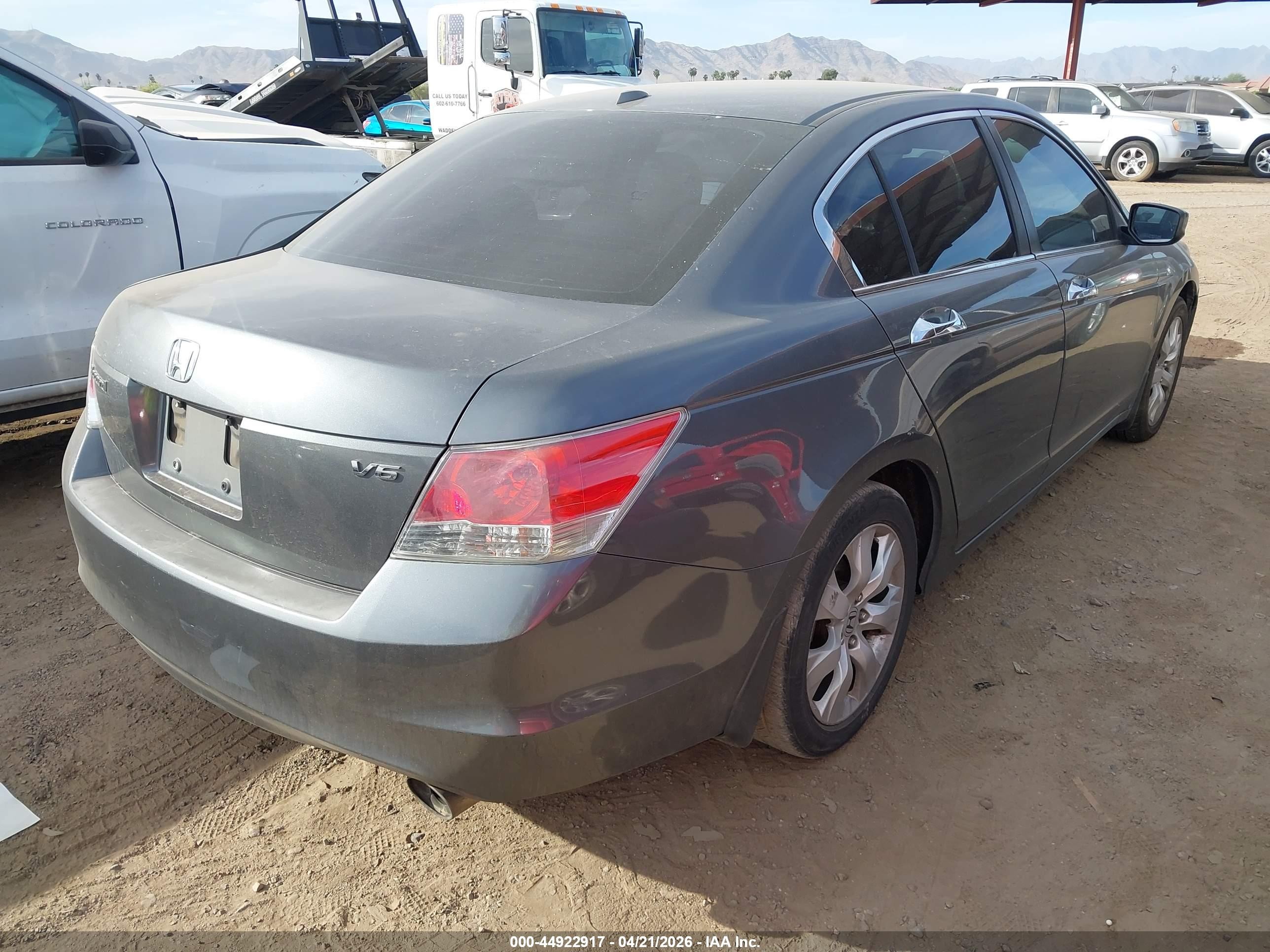 2010 Honda Accord 3.5 Ex-l Gray vin: 1HGCP3F84AA022300