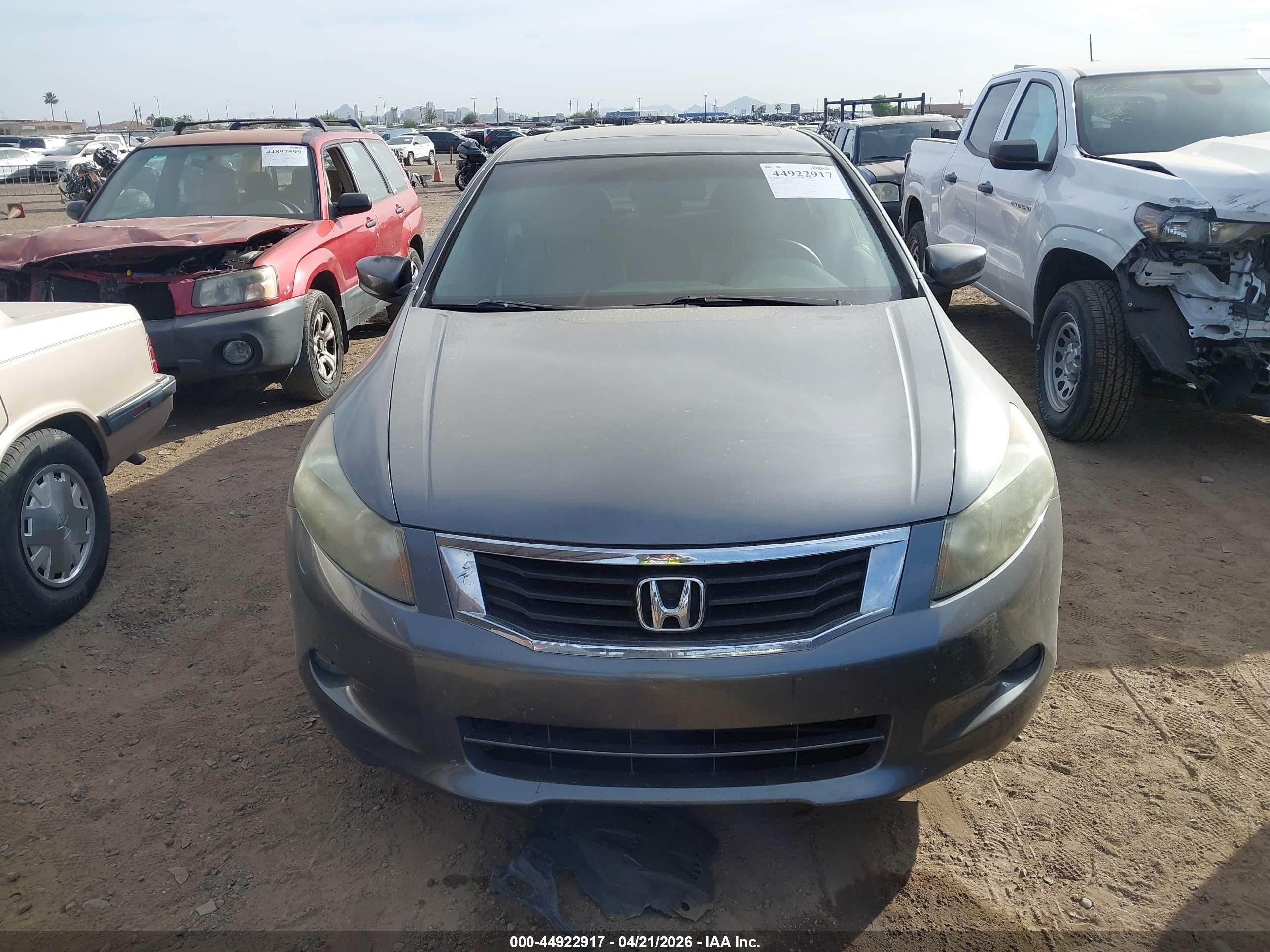 2010 Honda Accord 3.5 Ex-l Gray vin: 1HGCP3F84AA022300
