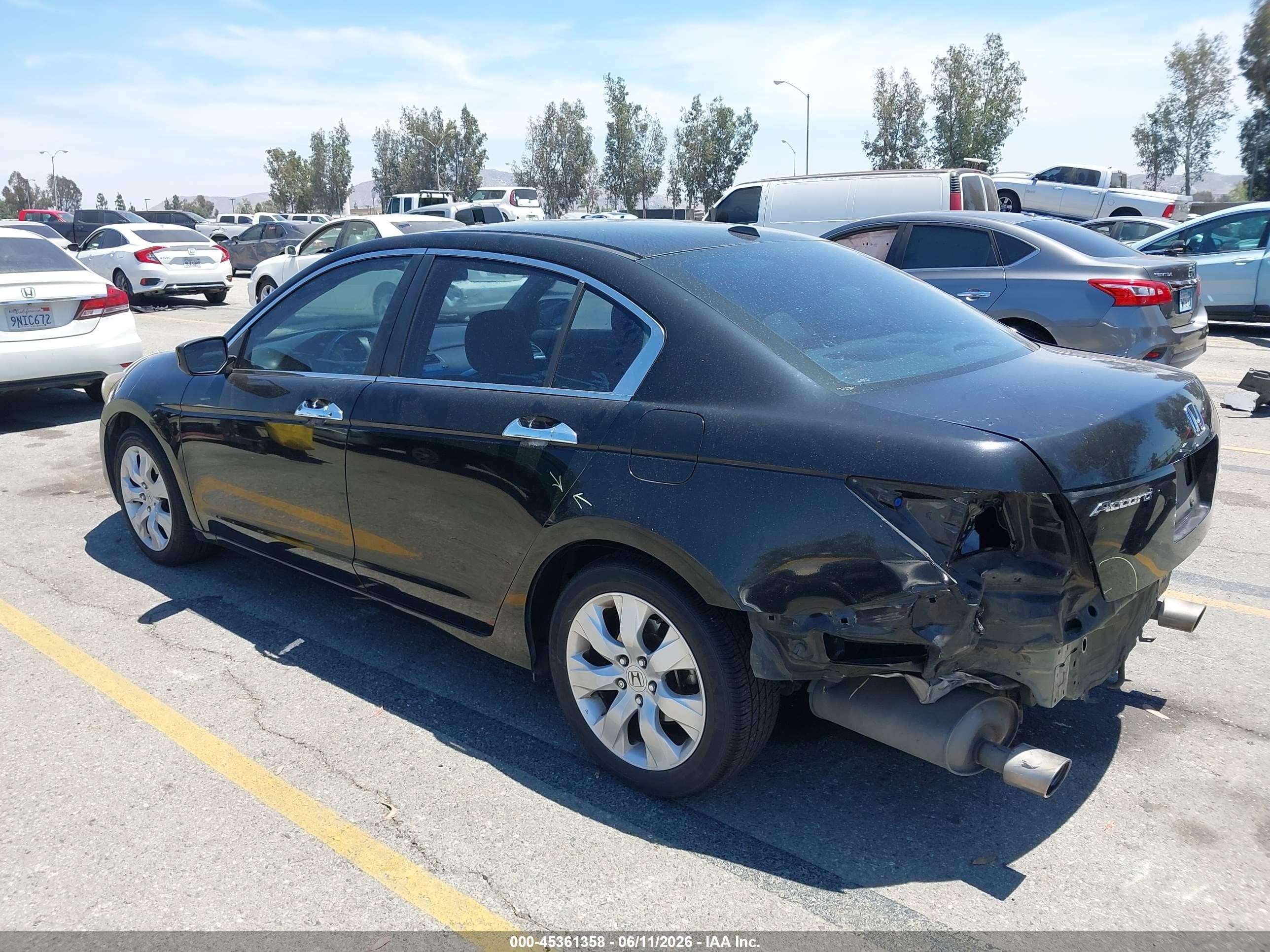 2010 Honda Accord 3.5 Ex-l Черный vin: 1HGCP3F84AA025536