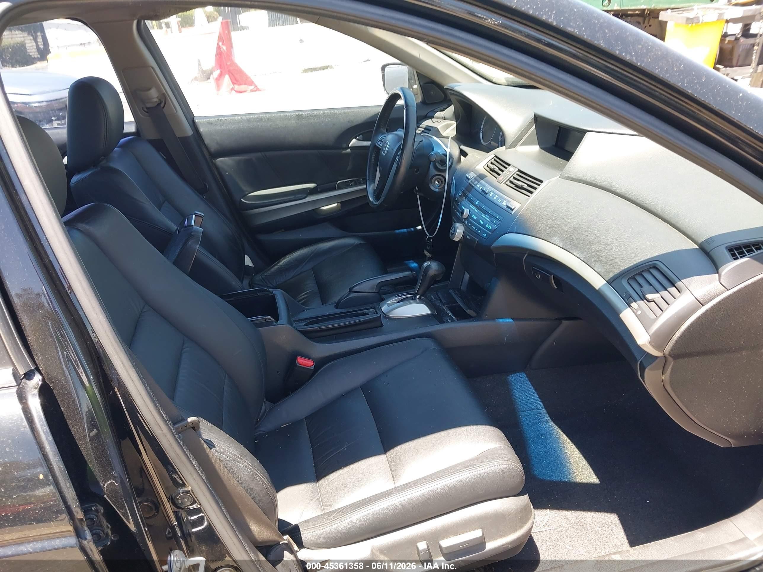 2010 Honda Accord 3.5 Ex-l Черный vin: 1HGCP3F84AA025536
