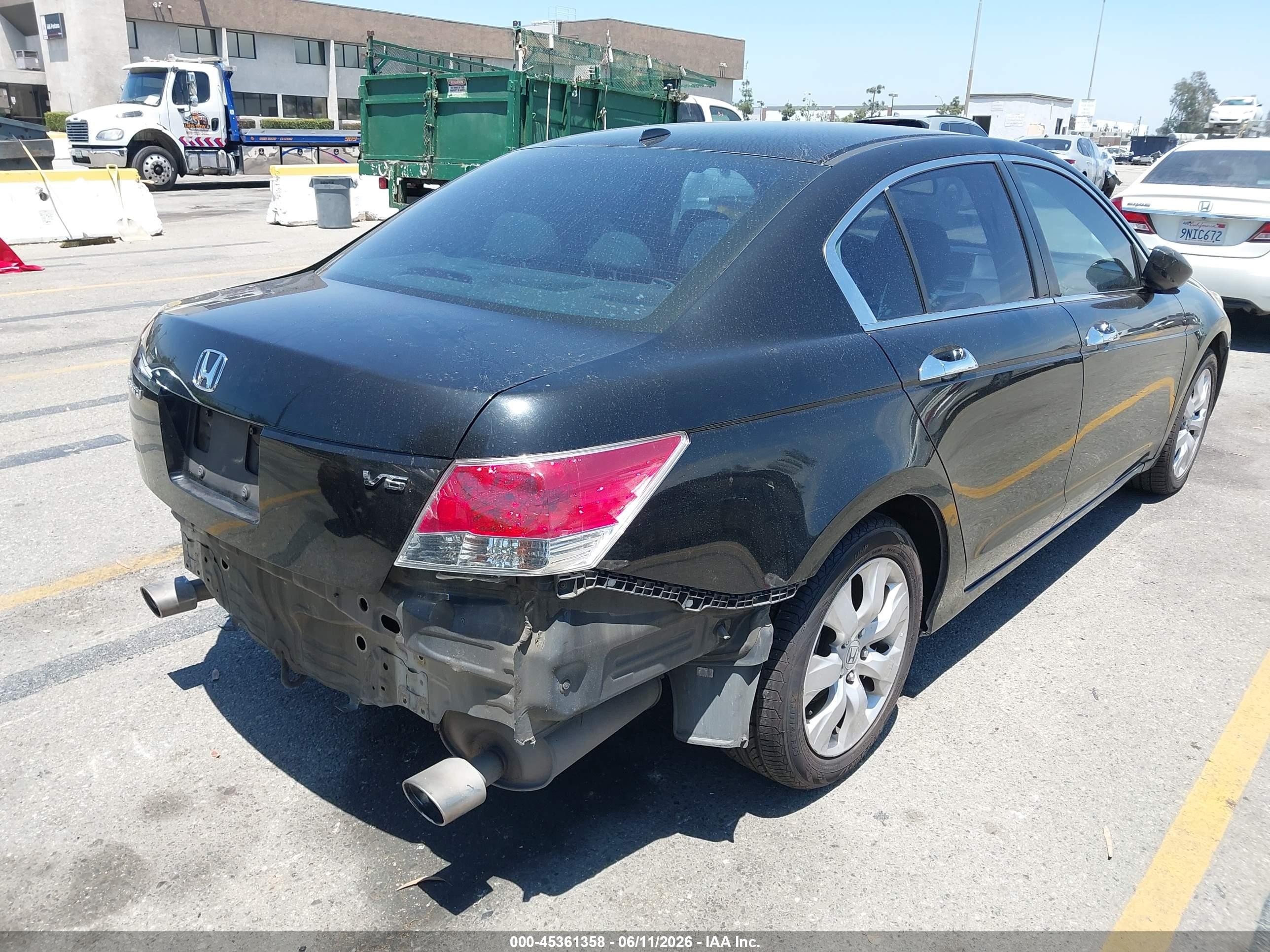 2010 Honda Accord 3.5 Ex-l Черный vin: 1HGCP3F84AA025536