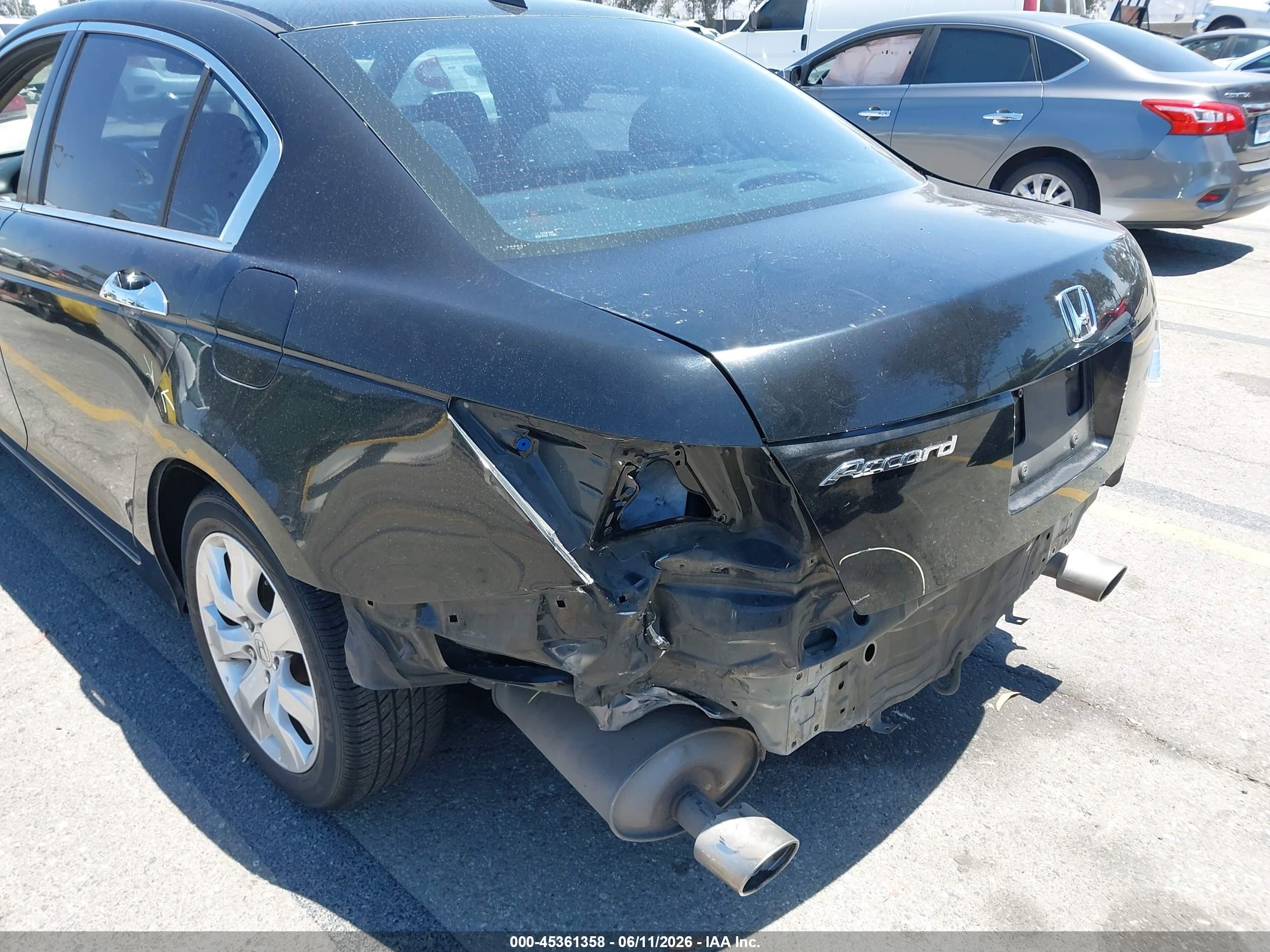 2010 Honda Accord 3.5 Ex-l Черный vin: 1HGCP3F84AA025536