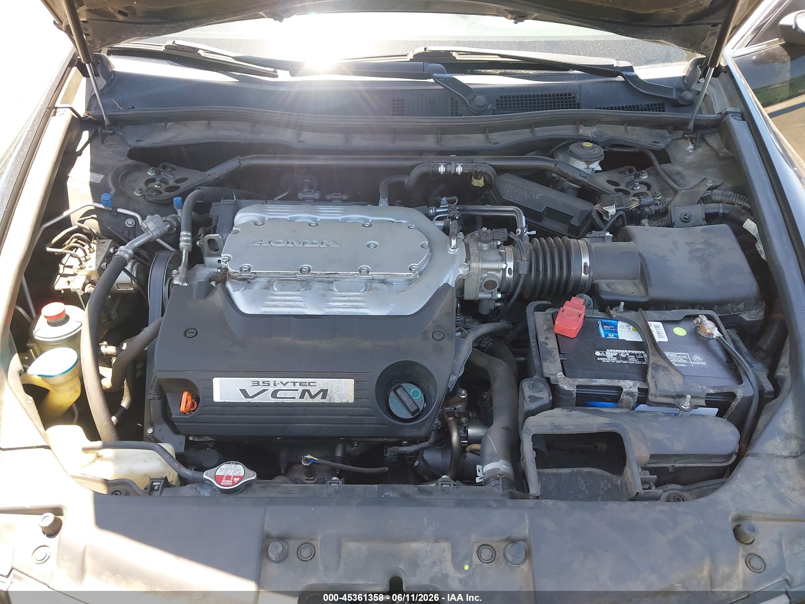 2010 Honda Accord 3.5 Ex-l Черный vin: 1HGCP3F84AA025536