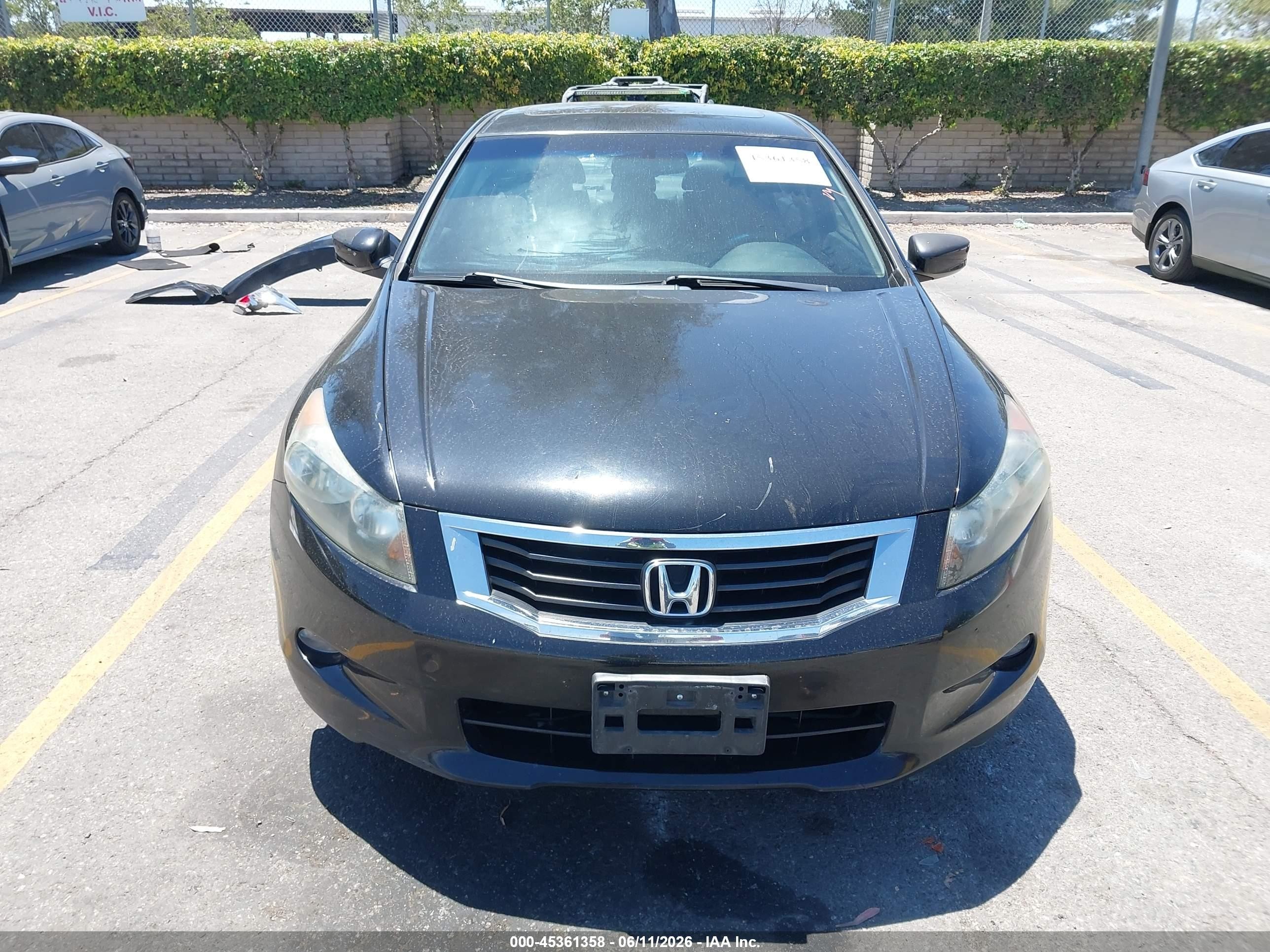 2010 Honda Accord 3.5 Ex-l Черный vin: 1HGCP3F84AA025536