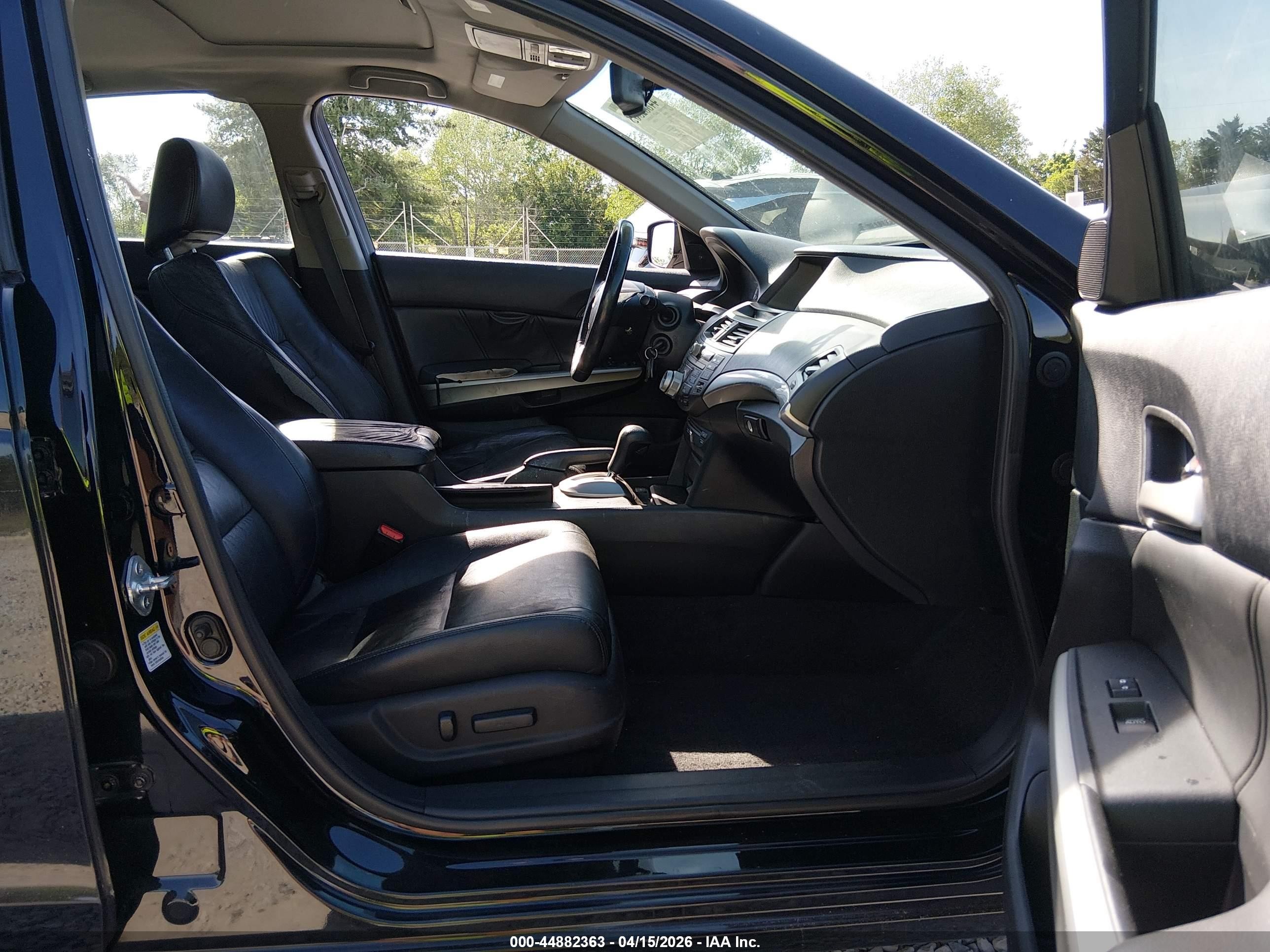 2010 Honda Accord 3.5 Ex-l Black vin: 1HGCP3F84AA029070