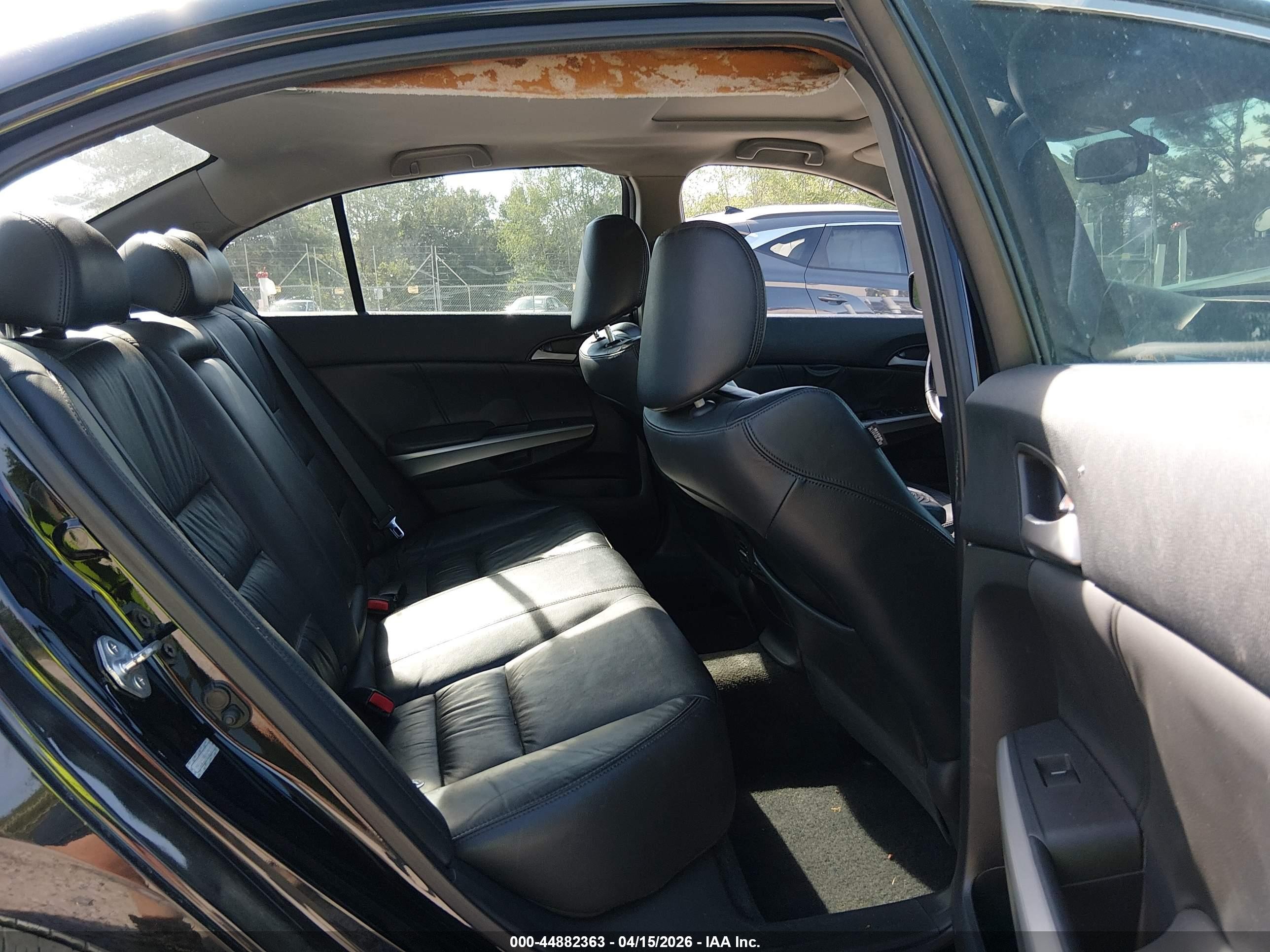 2010 Honda Accord 3.5 Ex-l Black vin: 1HGCP3F84AA029070