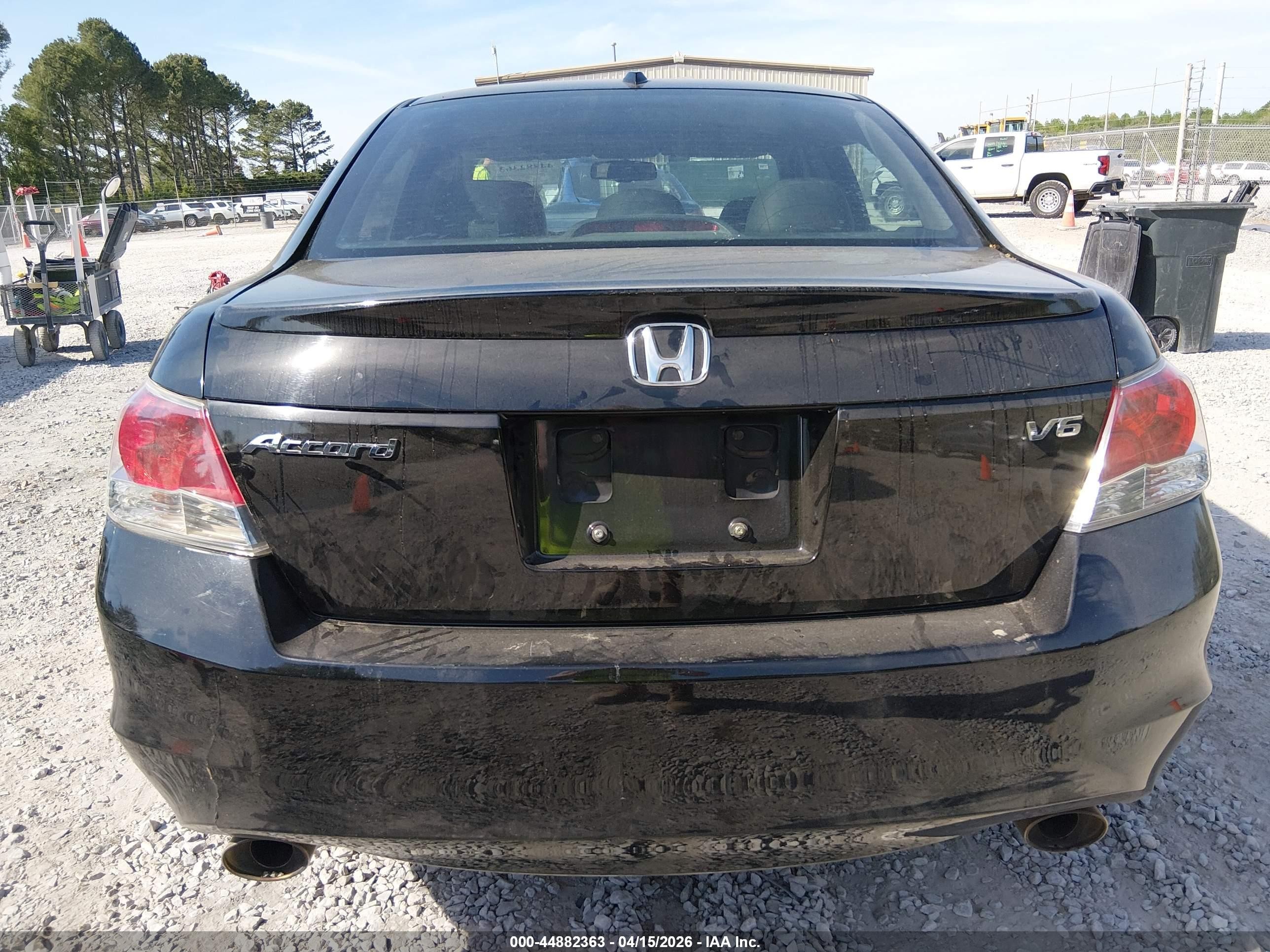 2010 Honda Accord 3.5 Ex-l Black vin: 1HGCP3F84AA029070