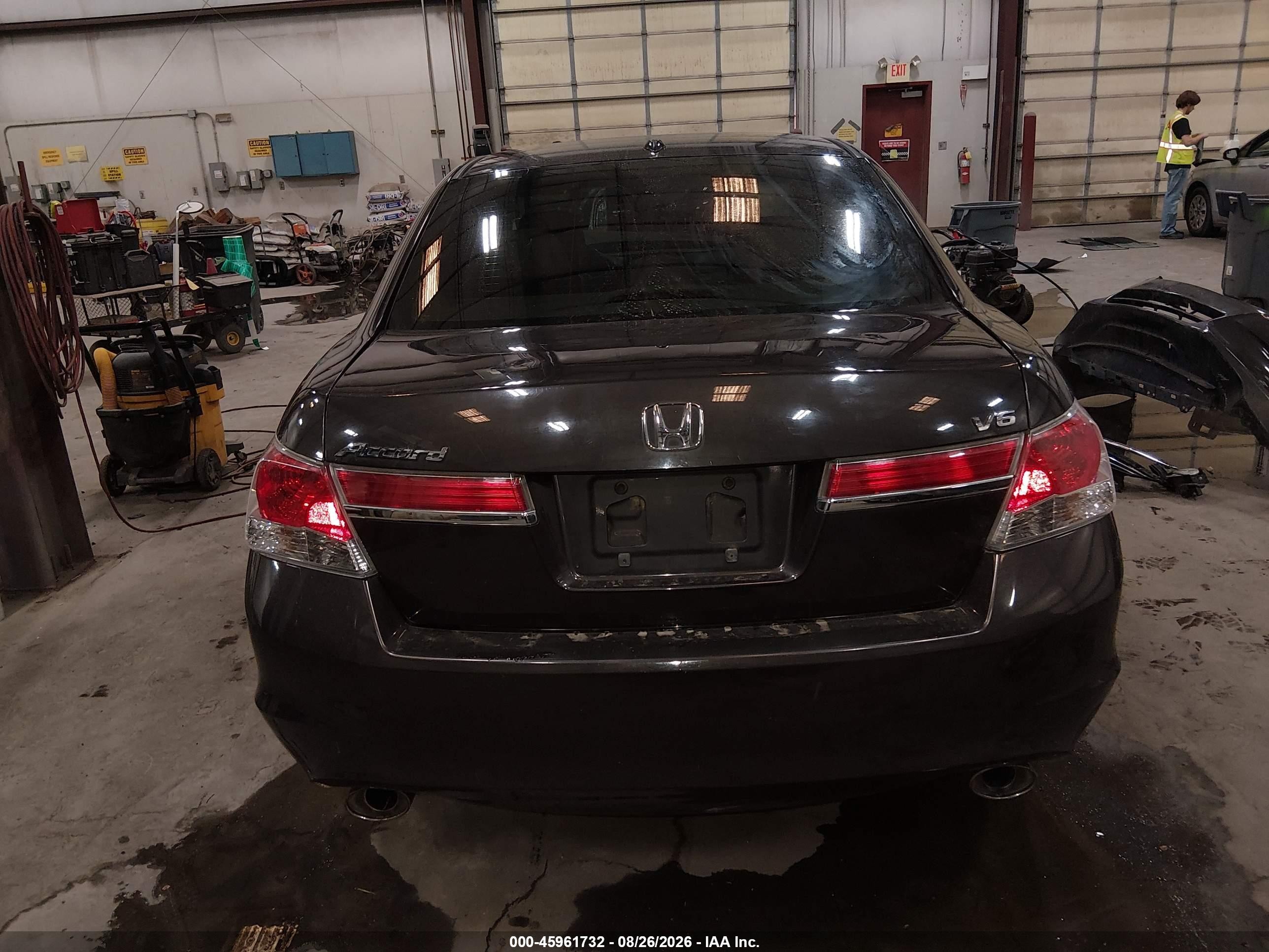 2011 Honda Accord 3.5 Ex-l Black vin: 1HGCP3F84BA008639