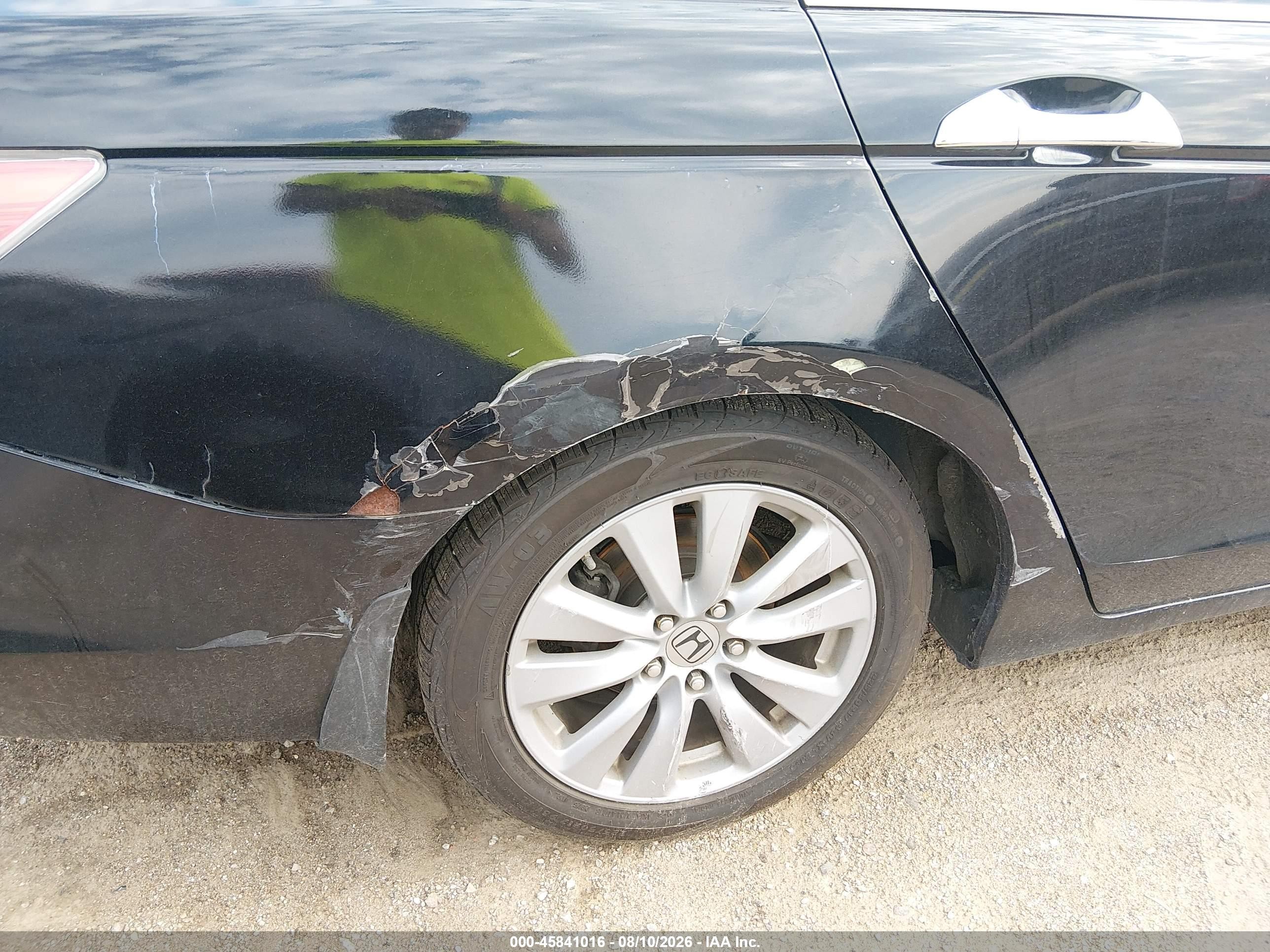 2011 Honda Accord 3.5 Ex-l Black vin: 1HGCP3F84BA011119