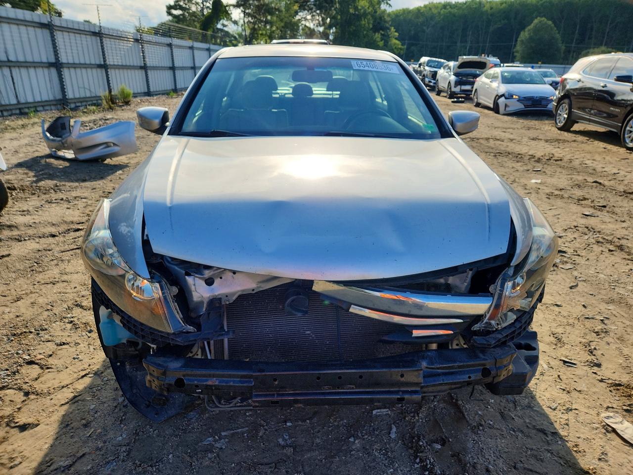 2011 Honda Accord Exl Silver vin: 1HGCP3F84BA019821