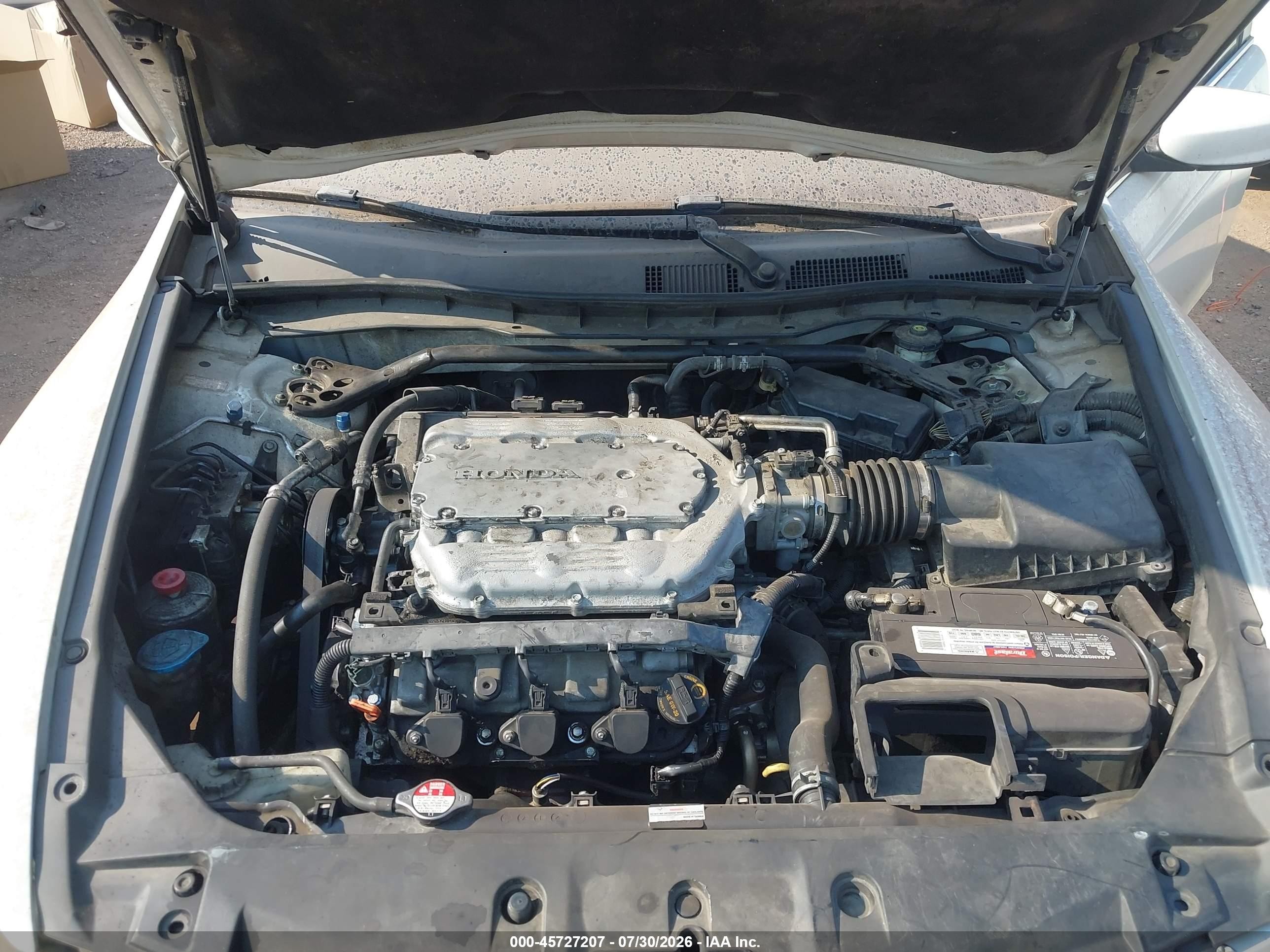 2011 Honda Accord 3.5 Ex-l White vin: 1HGCP3F84BA026381
