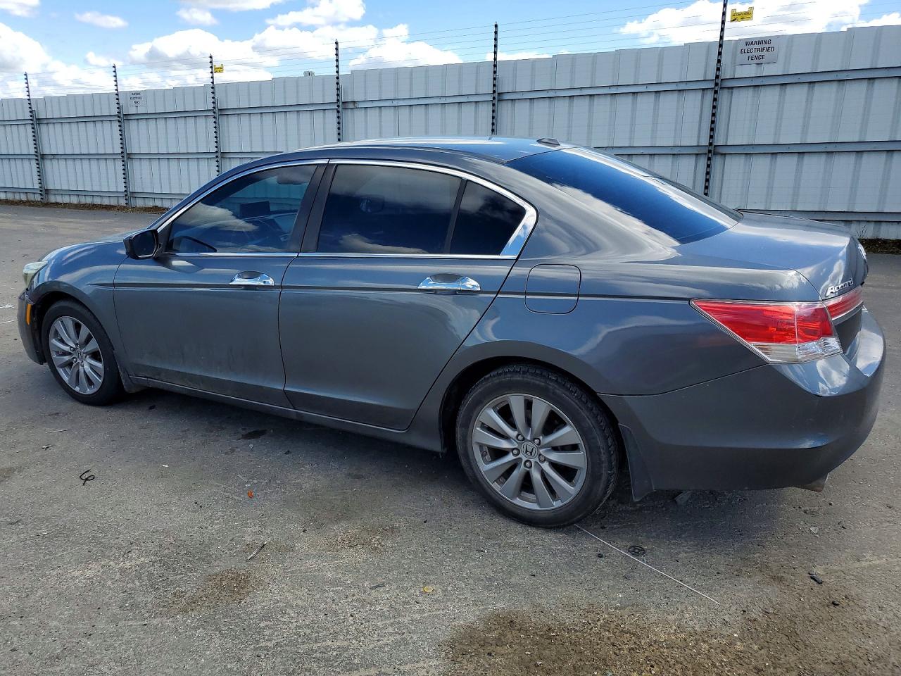 2011 Honda Accord Exl Gray vin: 1HGCP3F84BA027045