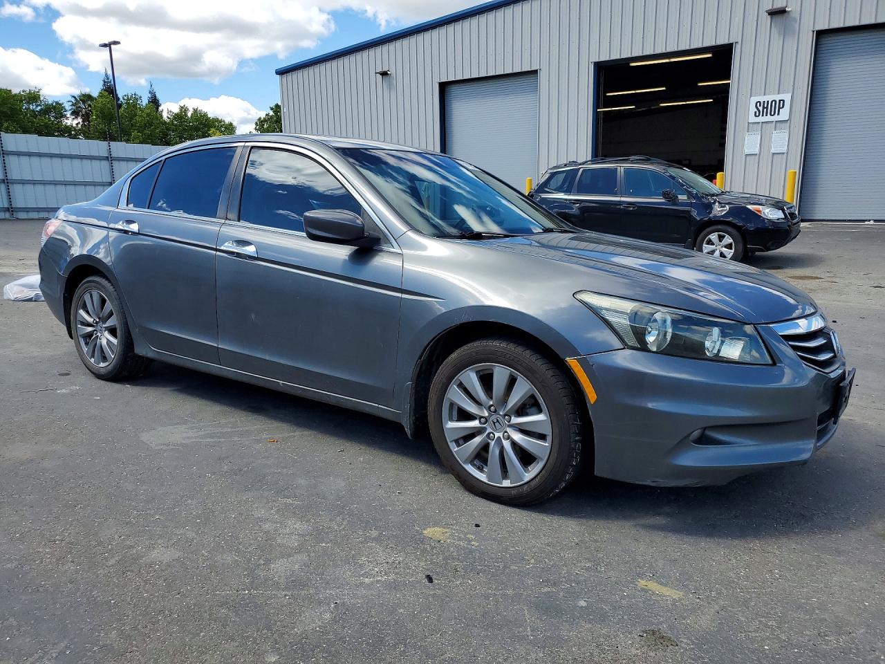 2011 Honda Accord Exl Gray vin: 1HGCP3F84BA027045