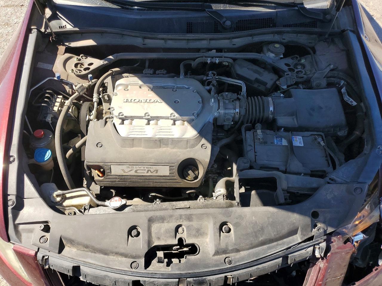 2011 Honda Accord Exl Бордовый vin: 1HGCP3F84BA028633