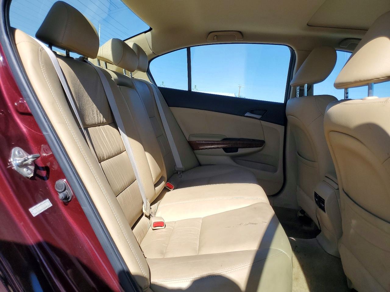 2011 Honda Accord Exl Бордовый vin: 1HGCP3F84BA028633