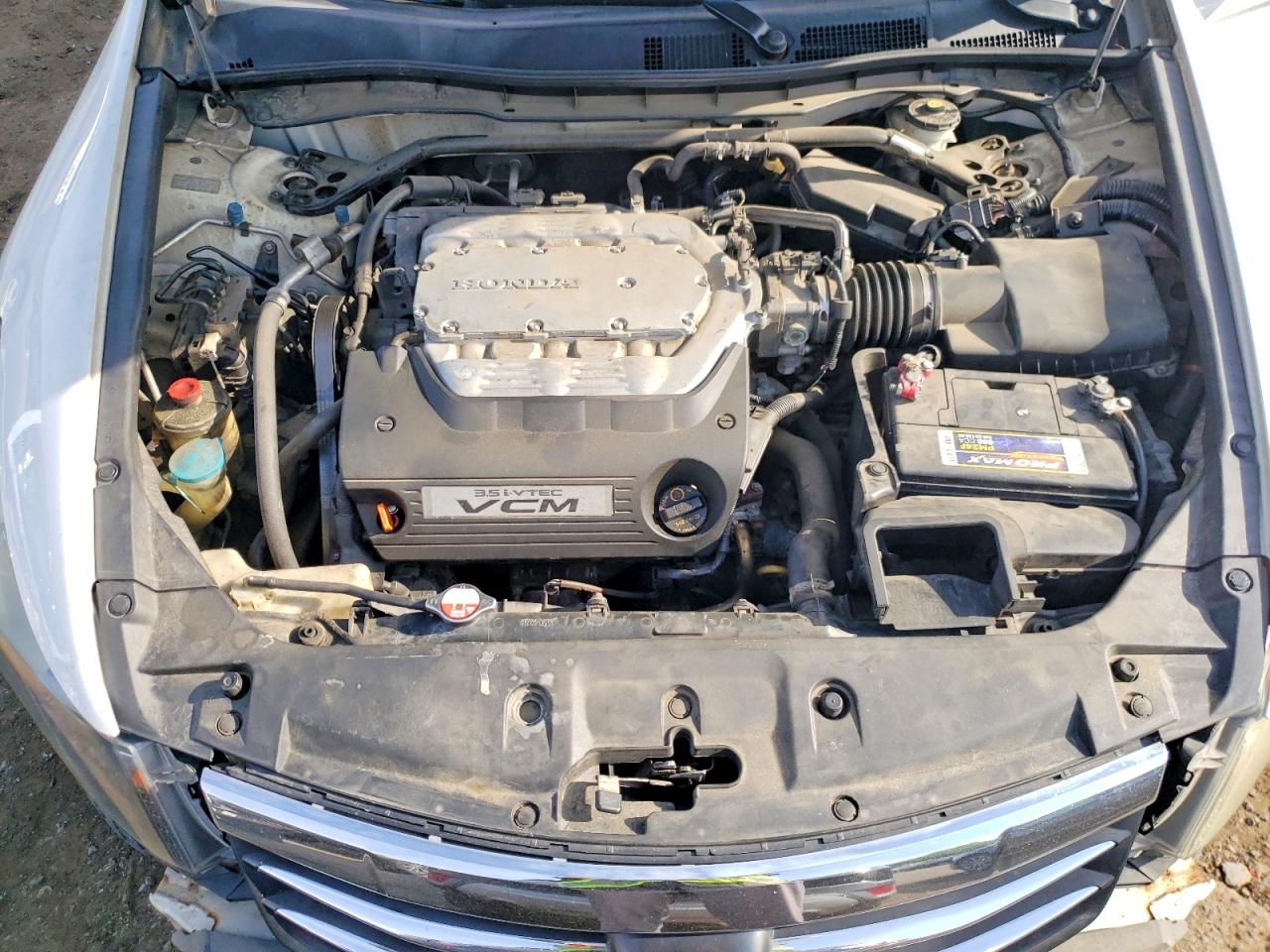 2012 Honda Accord Exl White vin: 1HGCP3F84CA001224