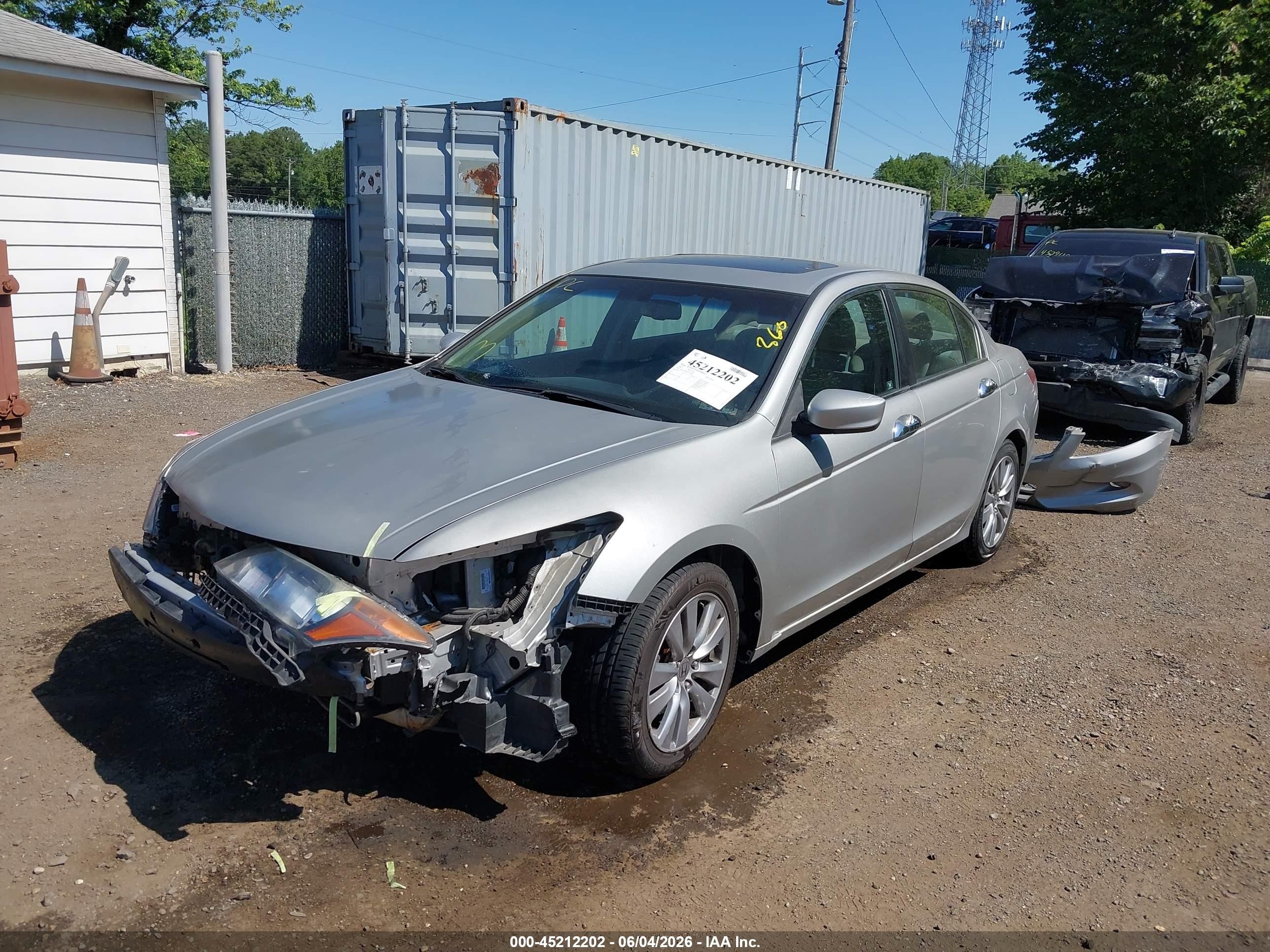 2012 Honda Accord 3.5 Ex-l Silver vin: 1HGCP3F84CA005368