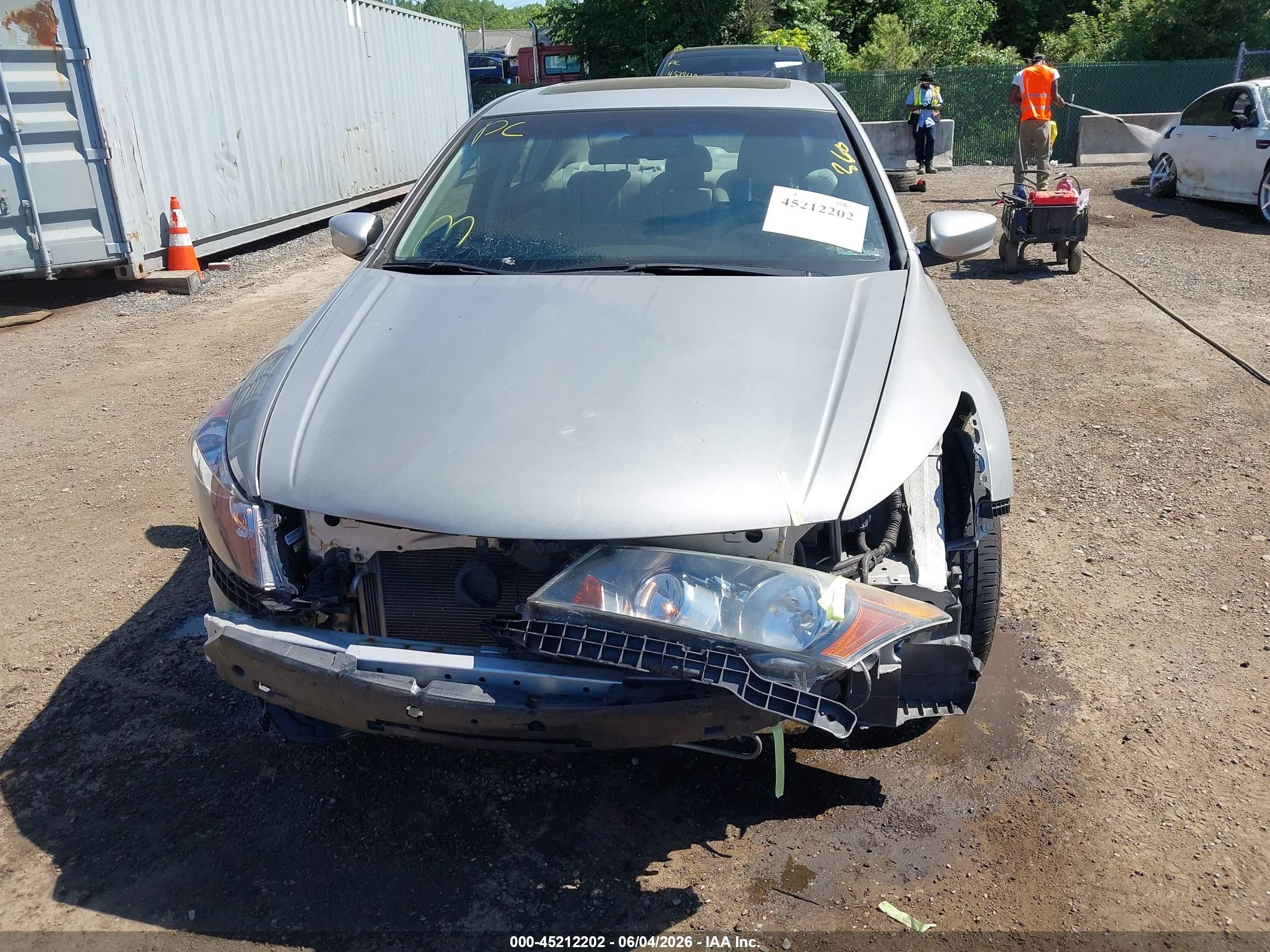 2012 Honda Accord 3.5 Ex-l Silver vin: 1HGCP3F84CA005368
