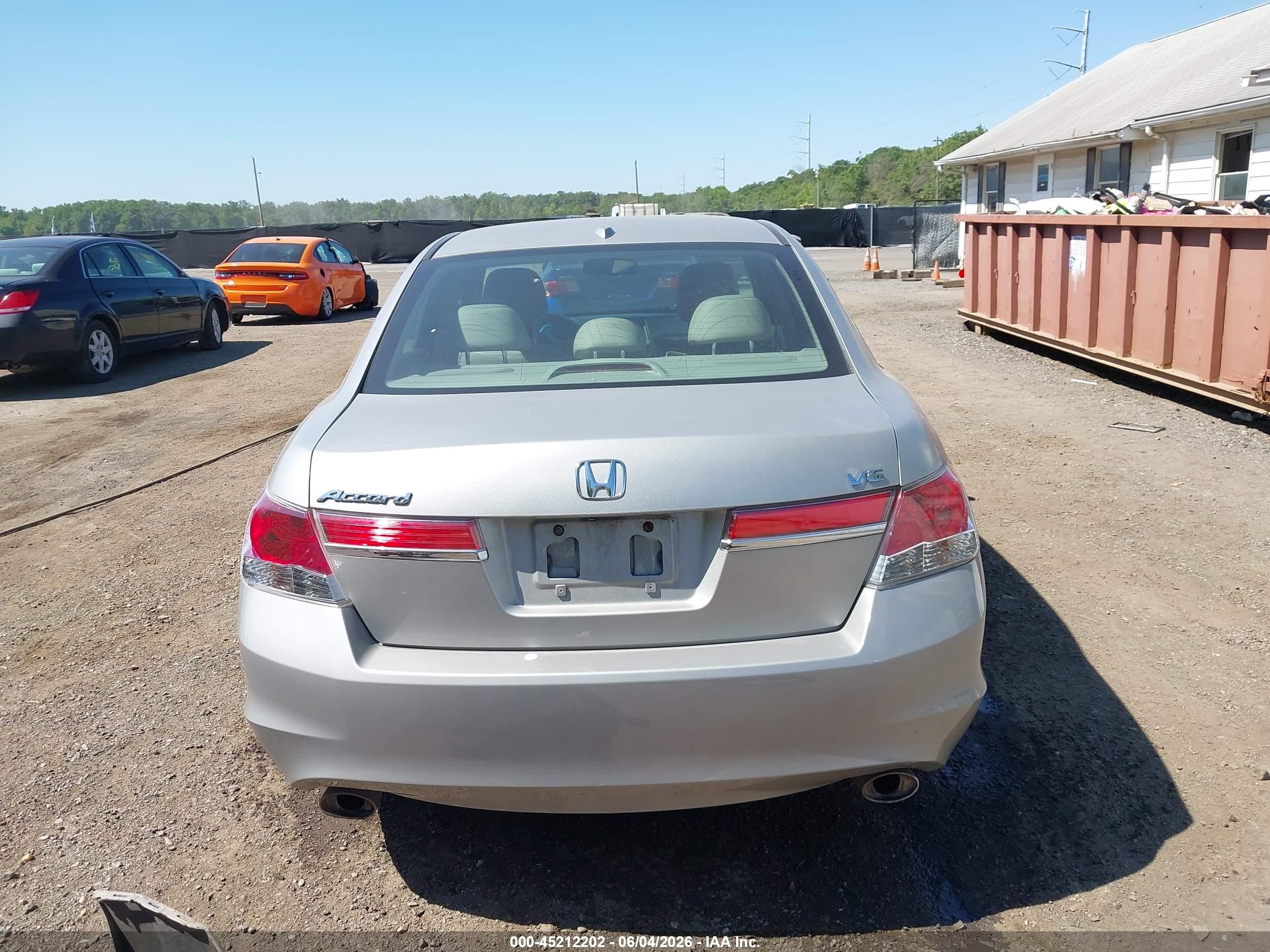 2012 Honda Accord 3.5 Ex-l Silver vin: 1HGCP3F84CA005368