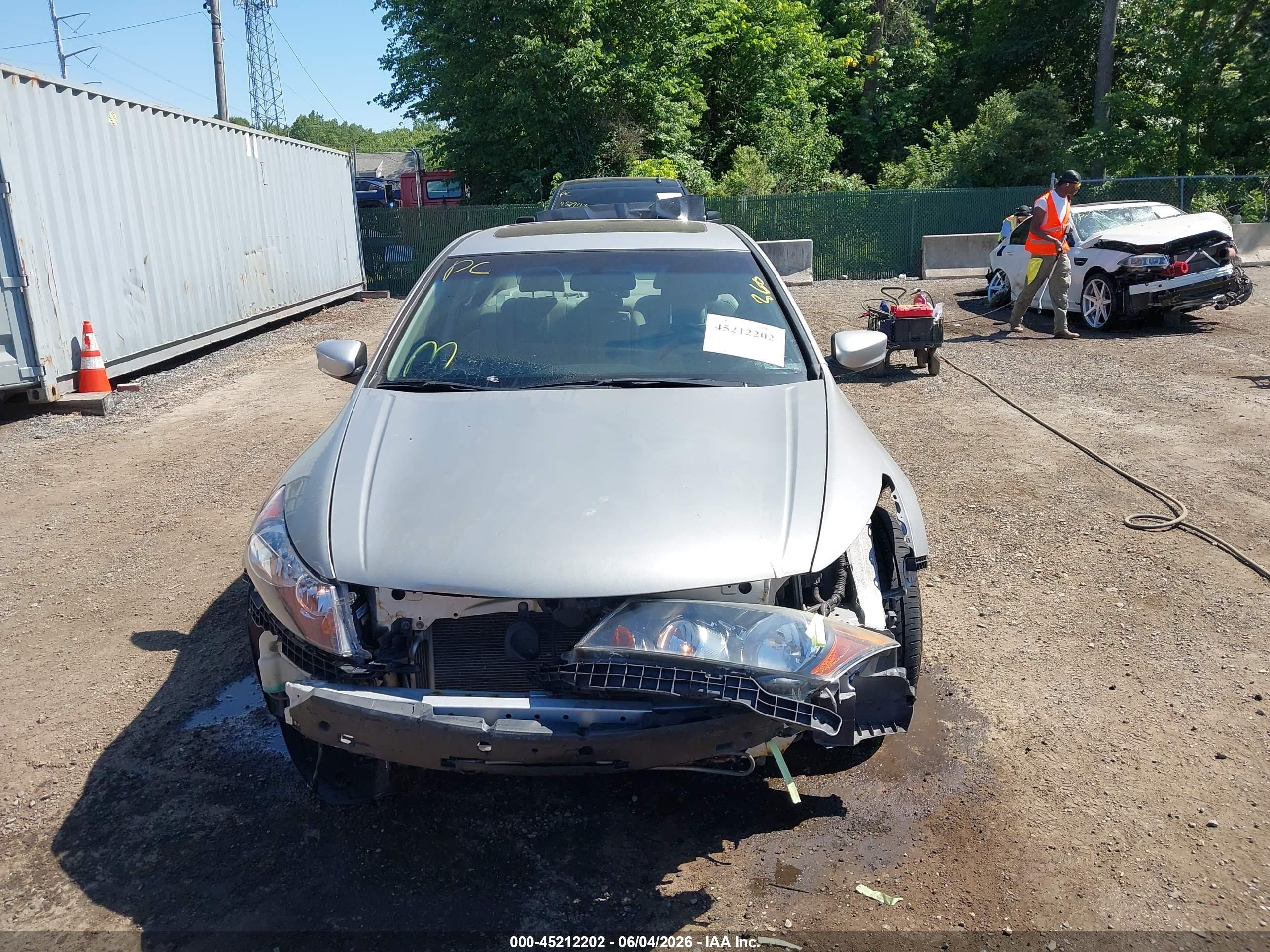 2012 Honda Accord 3.5 Ex-l Silver vin: 1HGCP3F84CA005368