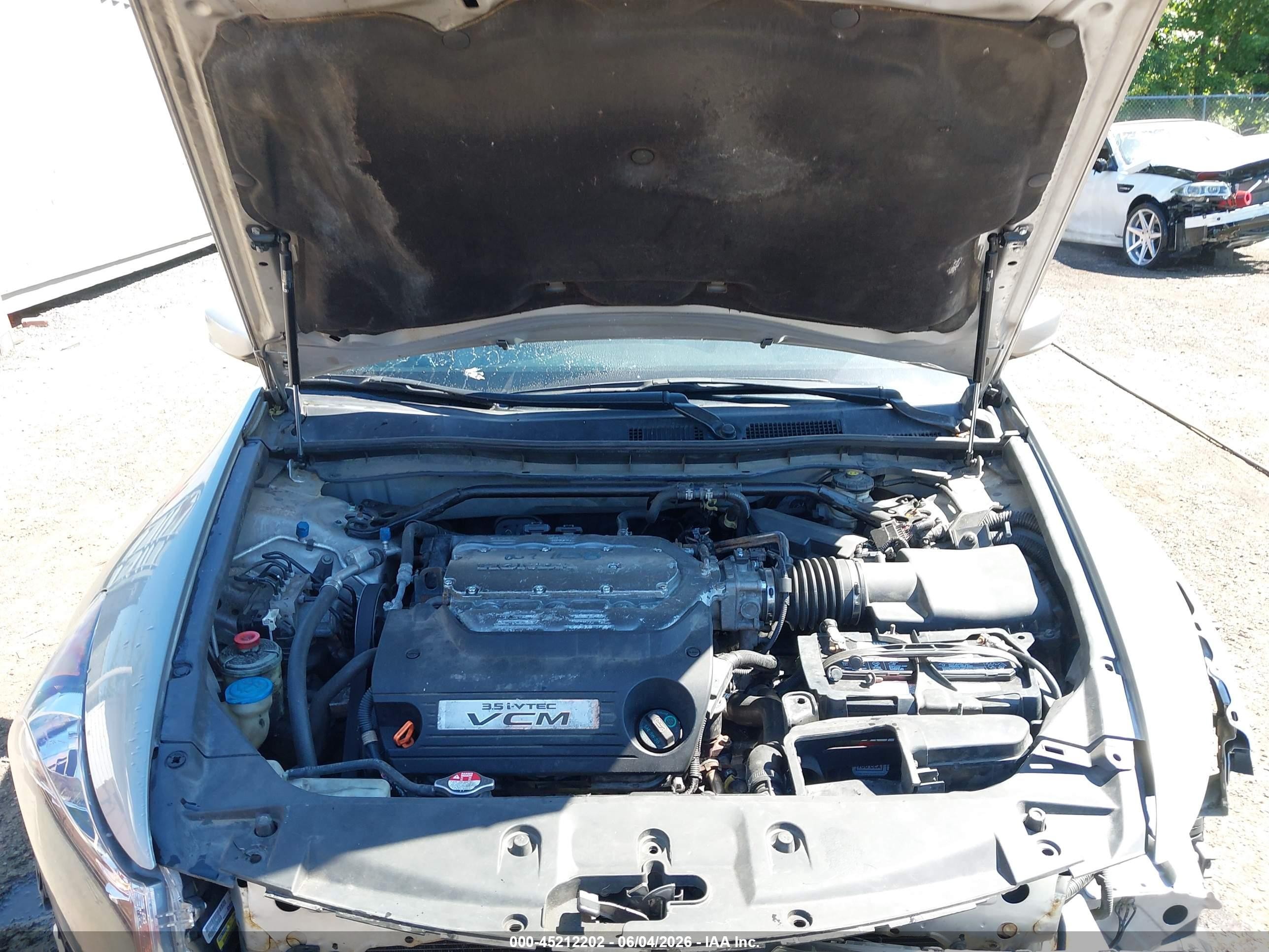 2012 Honda Accord 3.5 Ex-l Silver vin: 1HGCP3F84CA005368