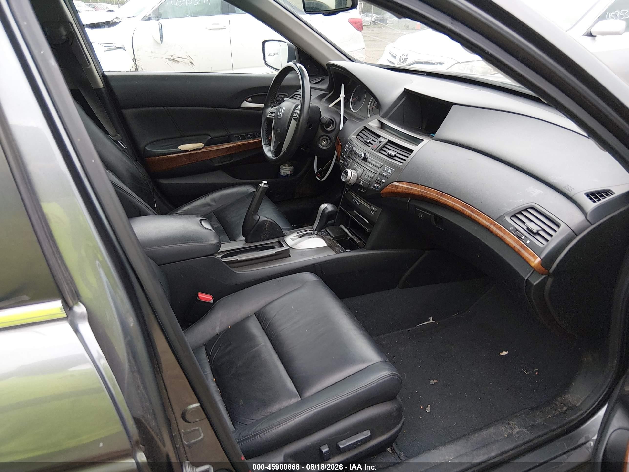 2012 Honda Accord 3.5 Ex-l Gray vin: 1HGCP3F84CA006441