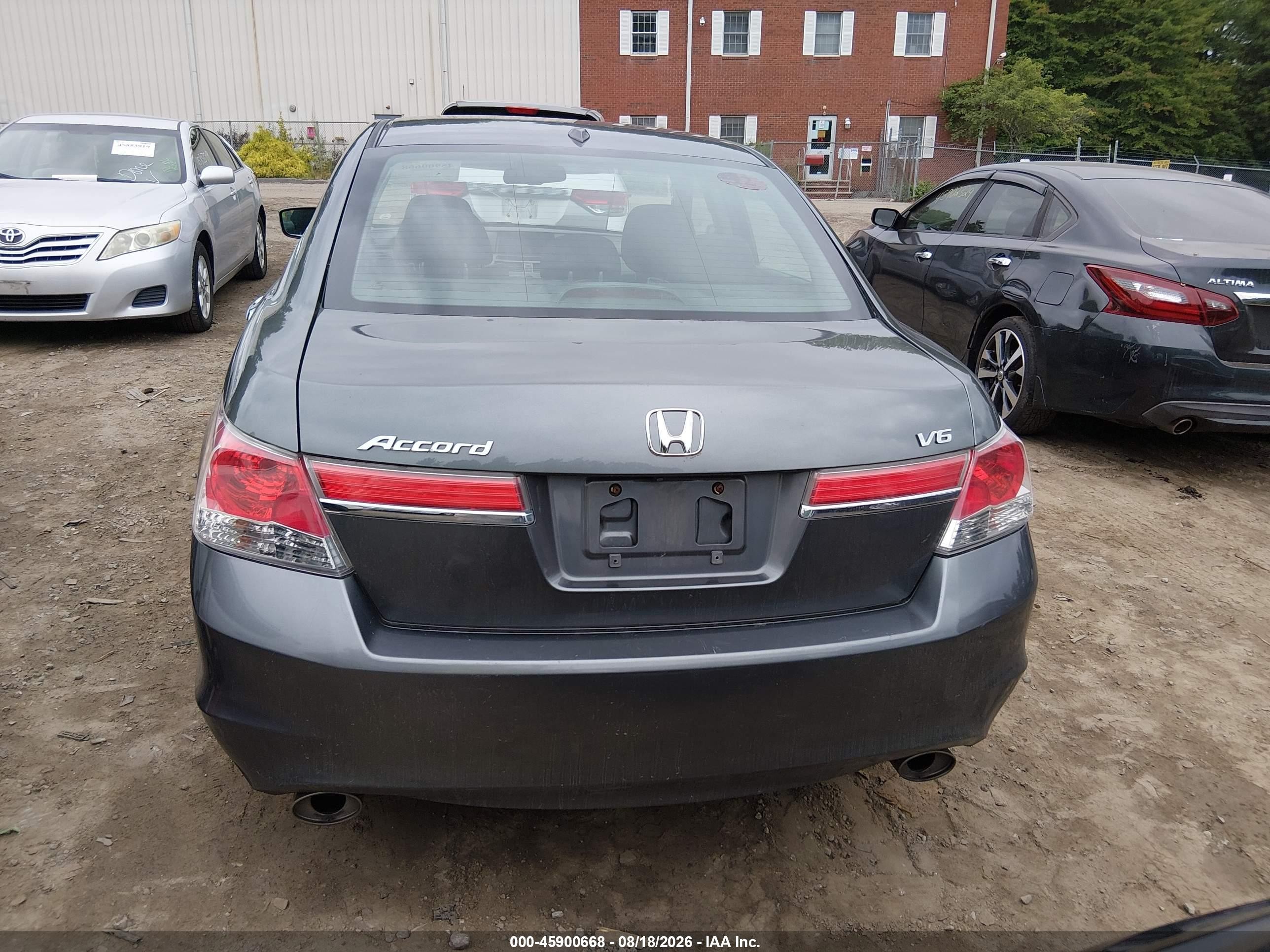 2012 Honda Accord 3.5 Ex-l Gray vin: 1HGCP3F84CA006441