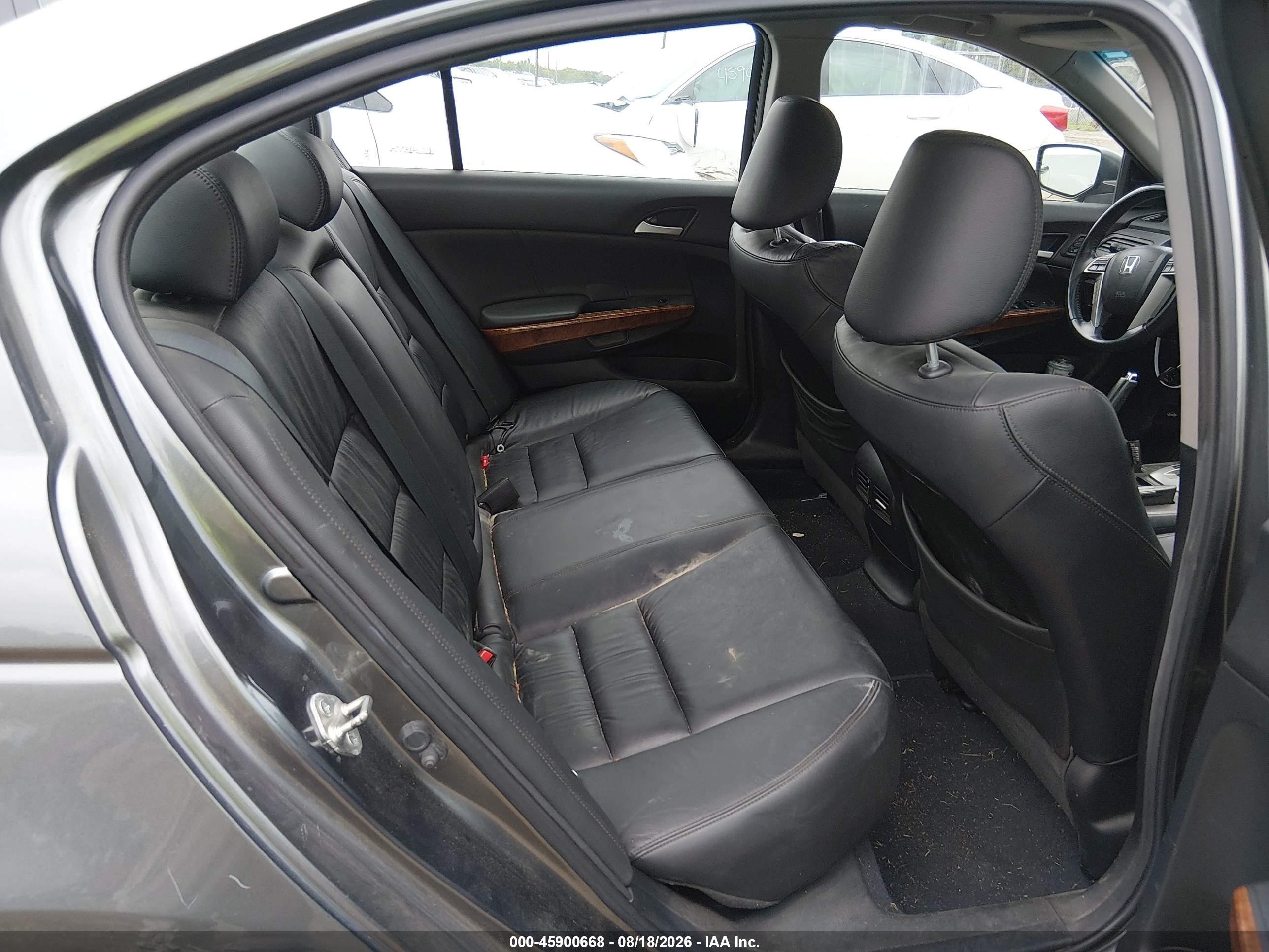 2012 Honda Accord 3.5 Ex-l Gray vin: 1HGCP3F84CA006441