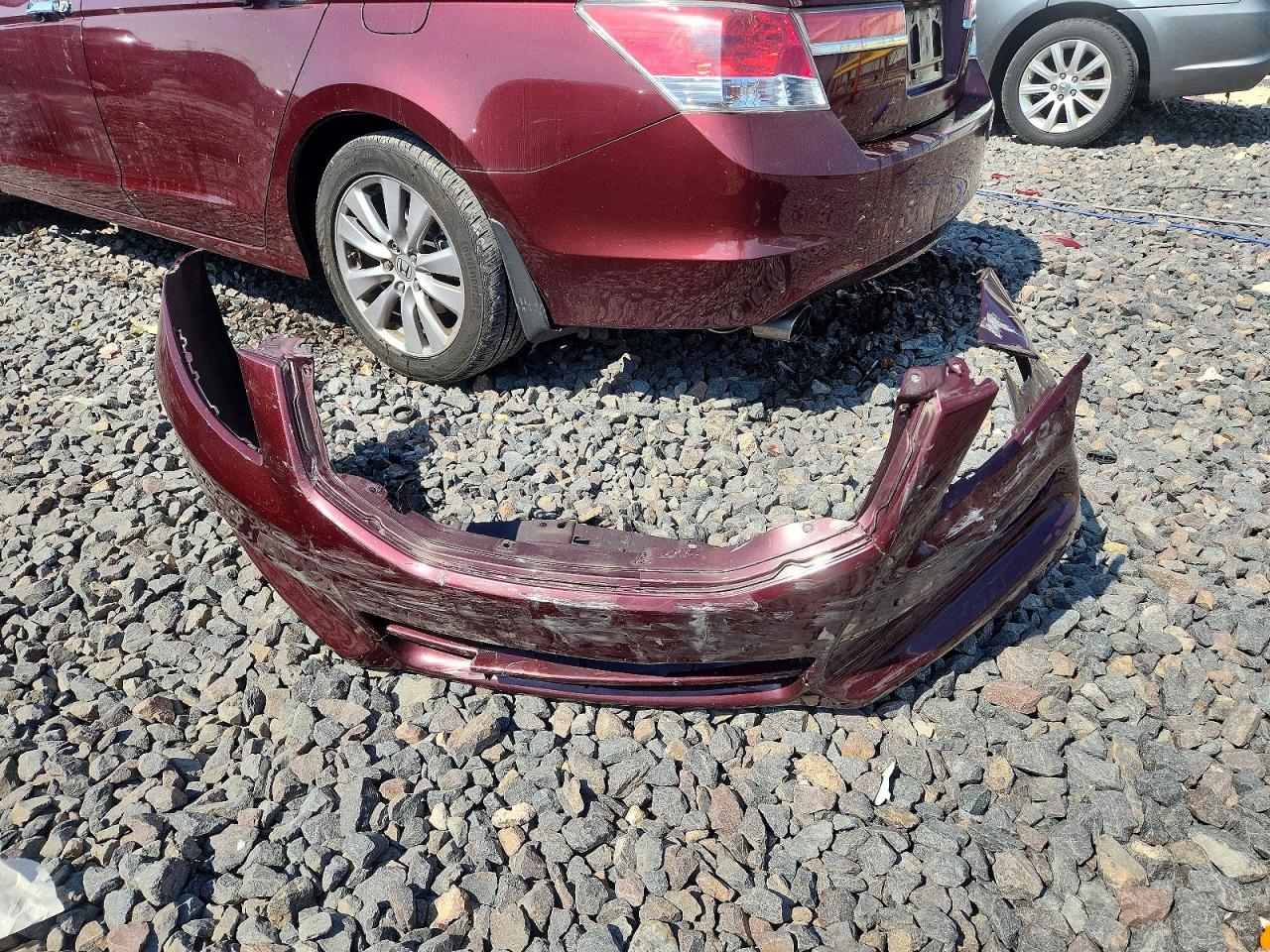 2012 Honda Accord Exl Burgundy vin: 1HGCP3F84CA010795